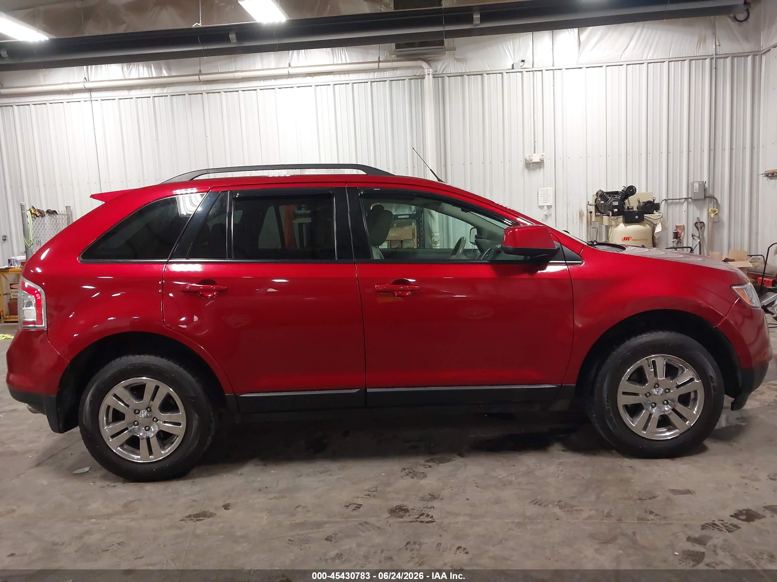 2008 Ford Edge Sel Красный vin: 2FMDK48C98BB22329