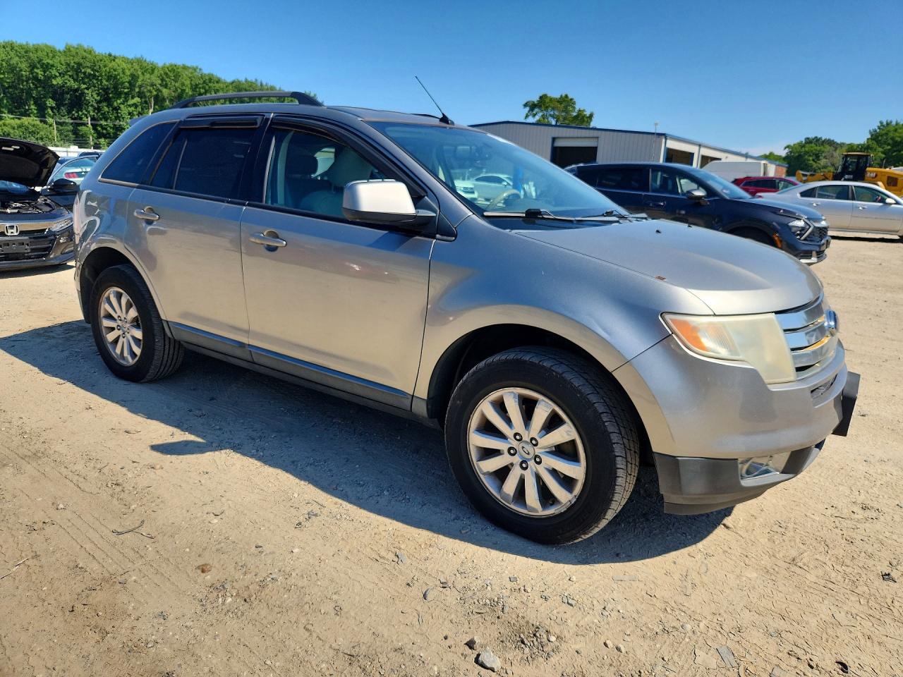 2008 Ford Edge Gray vin: 2FMDK48C98BB25344