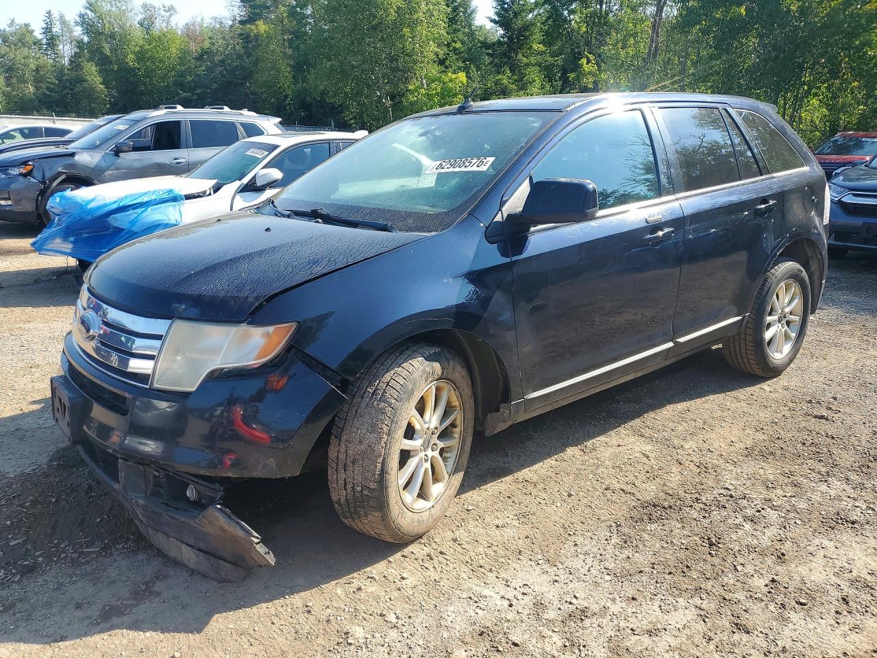 2009 Ford Edge Sel Blue vin: 2FMDK48C99BA38349