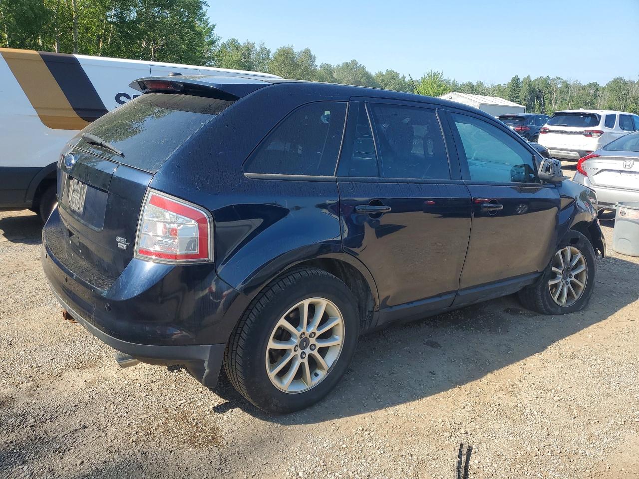 2009 Ford Edge Sel Blue vin: 2FMDK48C99BA38349