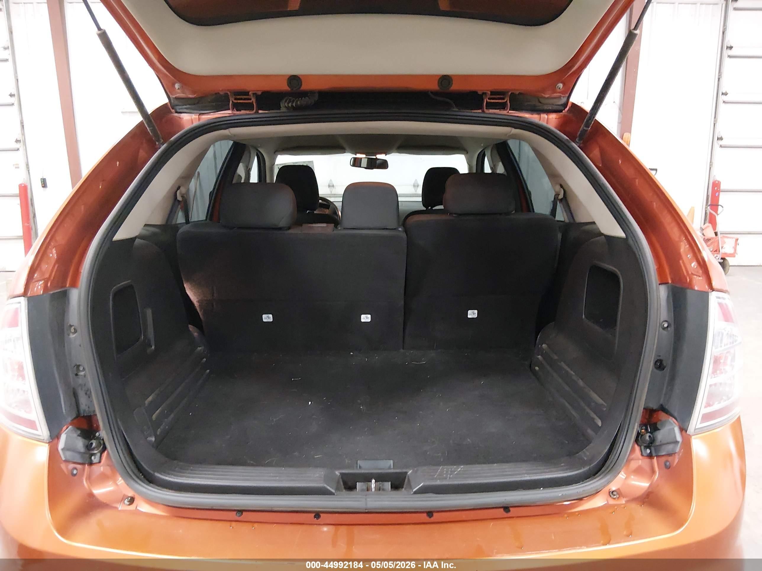 2007 Ford Edge Sel Orange vin: 2FMDK48CX7BA69557