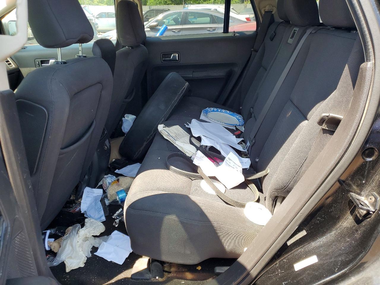 2007 Ford Edge Sel Charcoal vin: 2FMDK48CX7BA92577