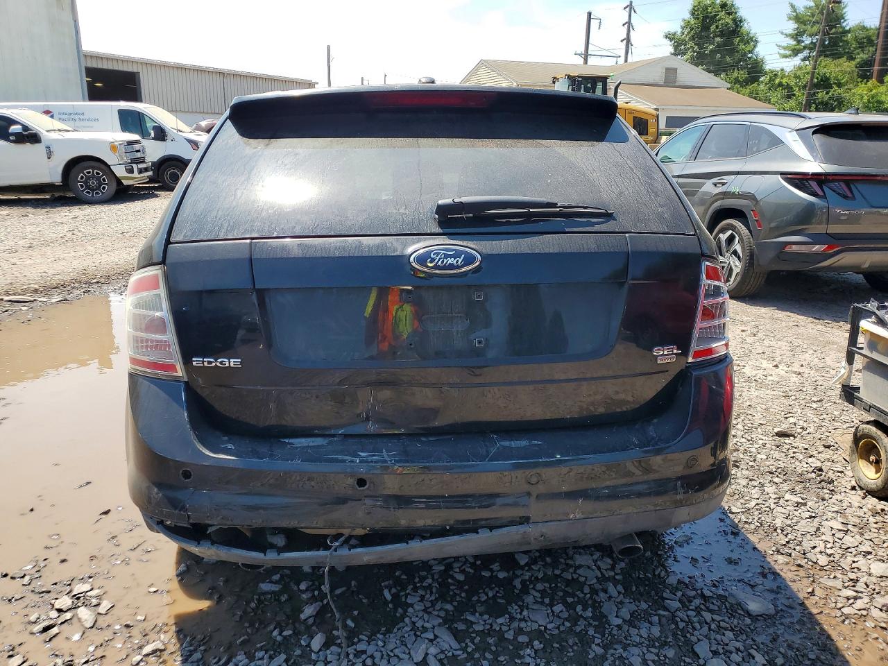 2007 Ford Edge Sel Charcoal vin: 2FMDK48CX7BA92577