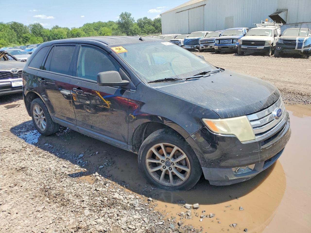 2007 Ford Edge Sel Charcoal vin: 2FMDK48CX7BA92577