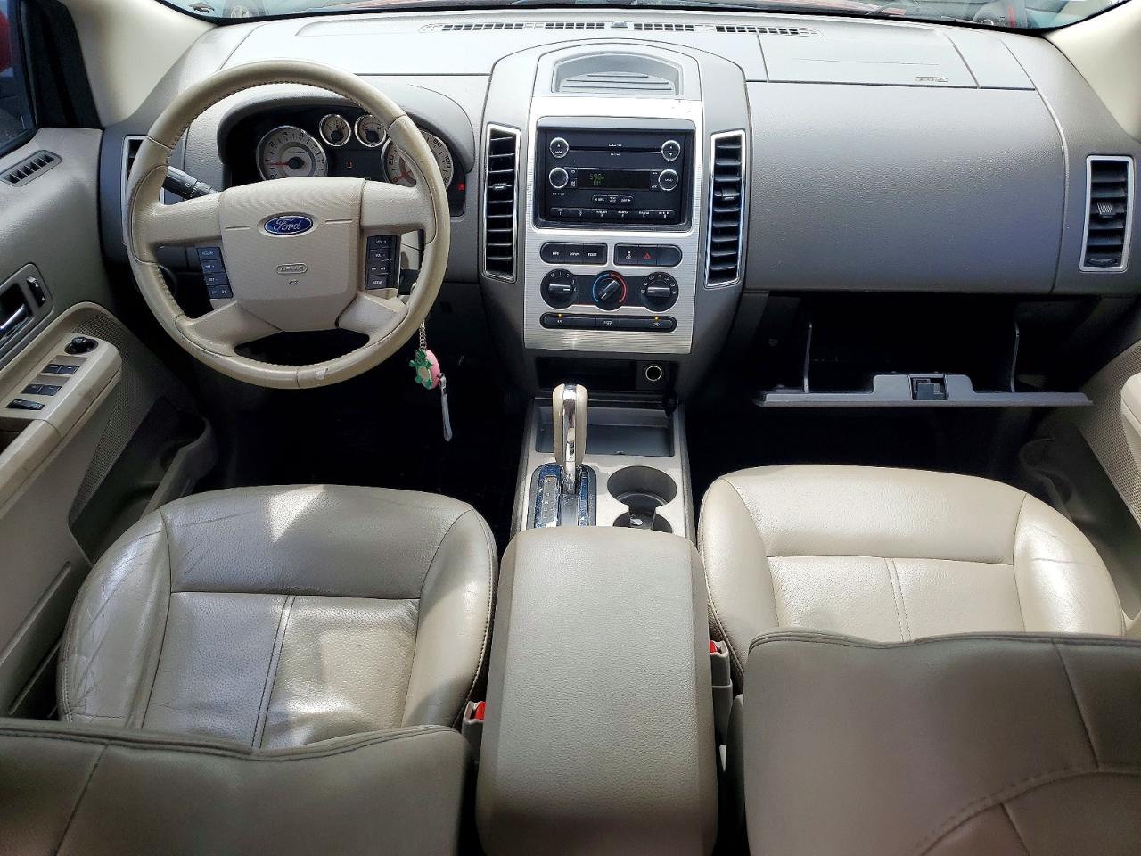 2008 Ford Edge Sel Red vin: 2FMDK48CX8BB21173