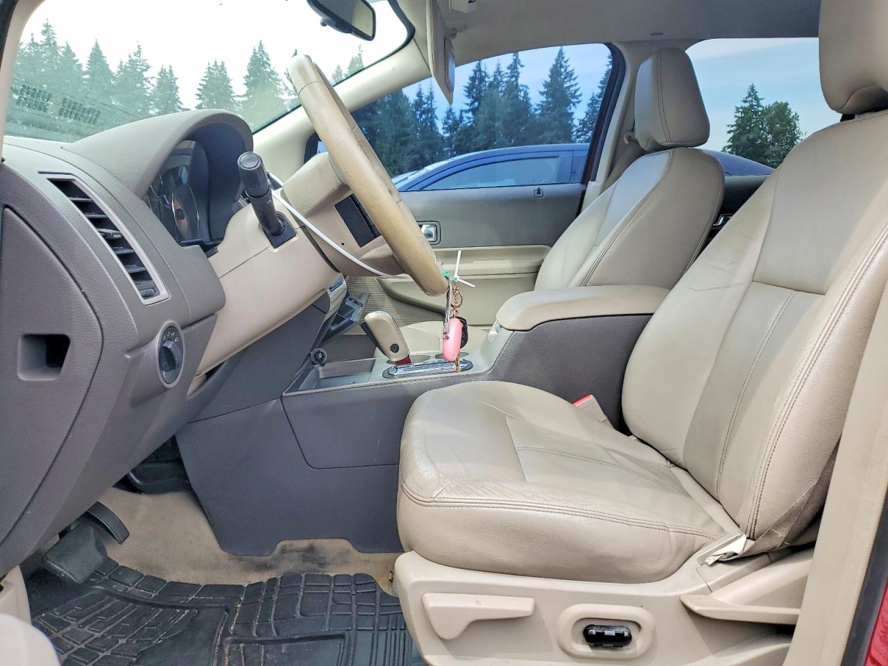 2008 Ford Edge Sel Red vin: 2FMDK48CX8BB21173