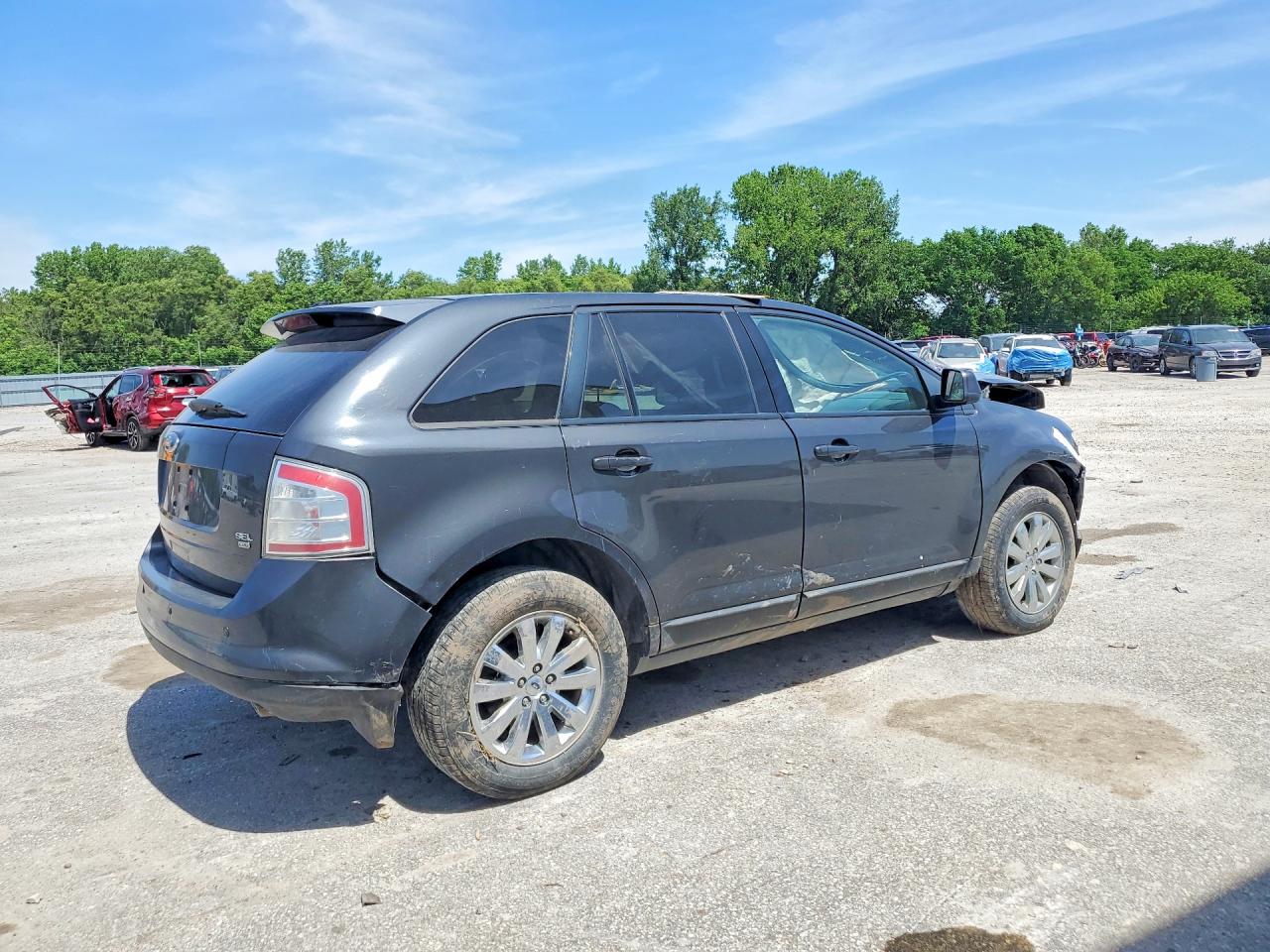 2007 Ford Edge Sel Plus Charcoal vin: 2FMDK49C07BA63460