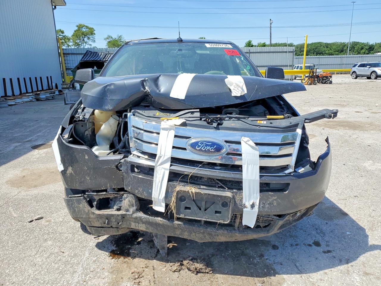 2007 Ford Edge Sel Plus Charcoal vin: 2FMDK49C07BA63460
