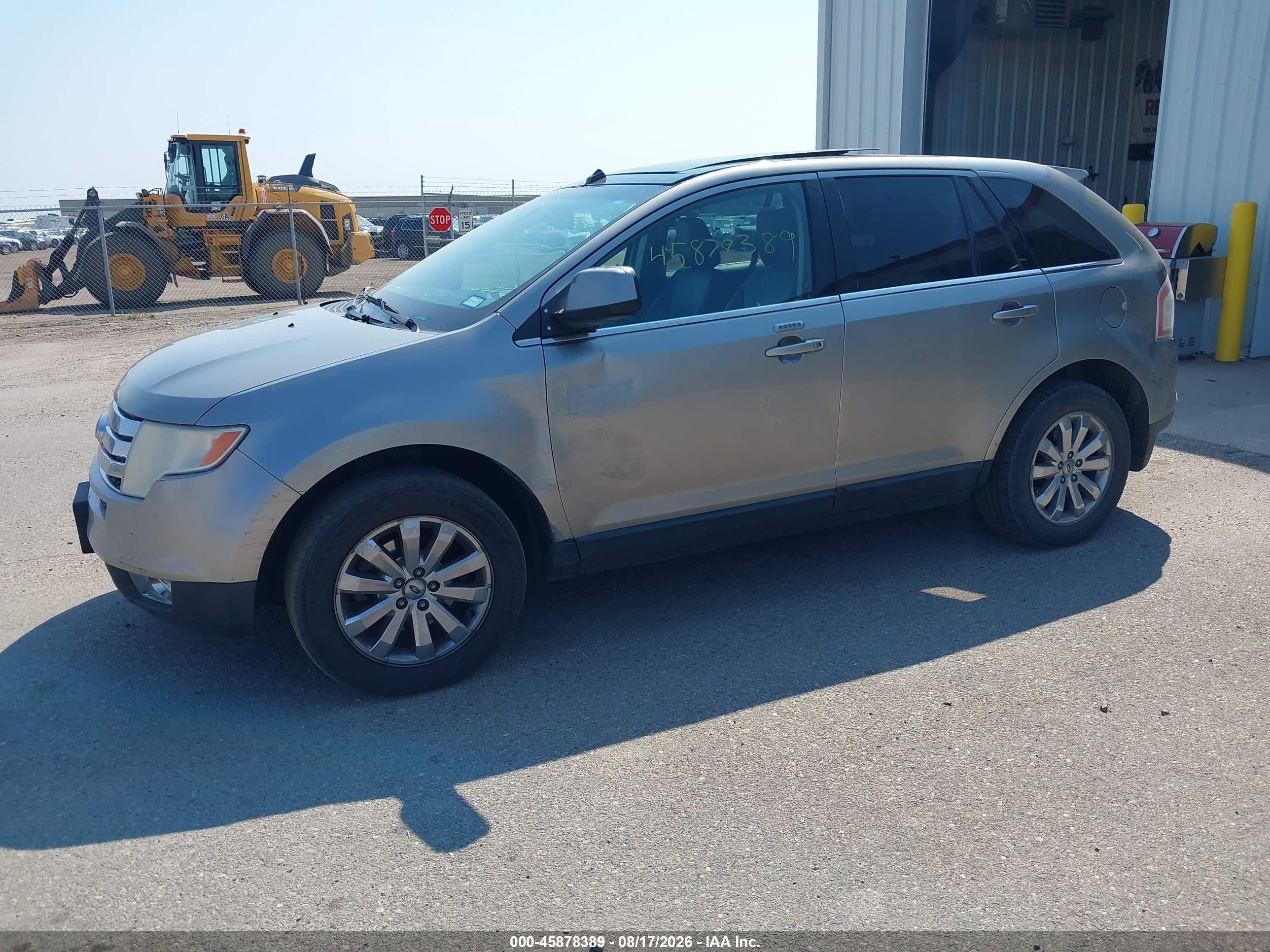 2008 Ford Edge Limited Gray vin: 2FMDK49C08BA02871