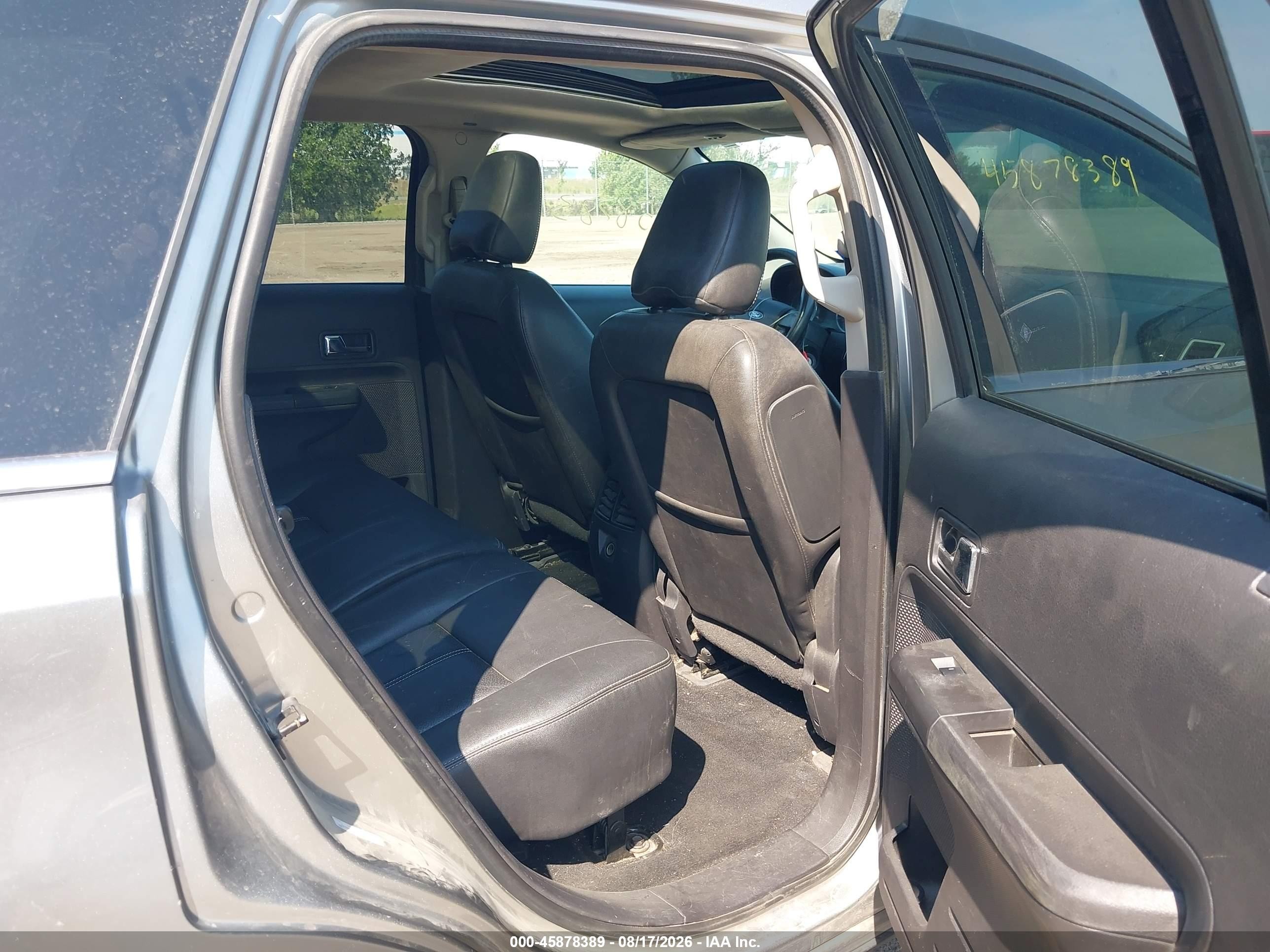 2008 Ford Edge Limited Gray vin: 2FMDK49C08BA02871