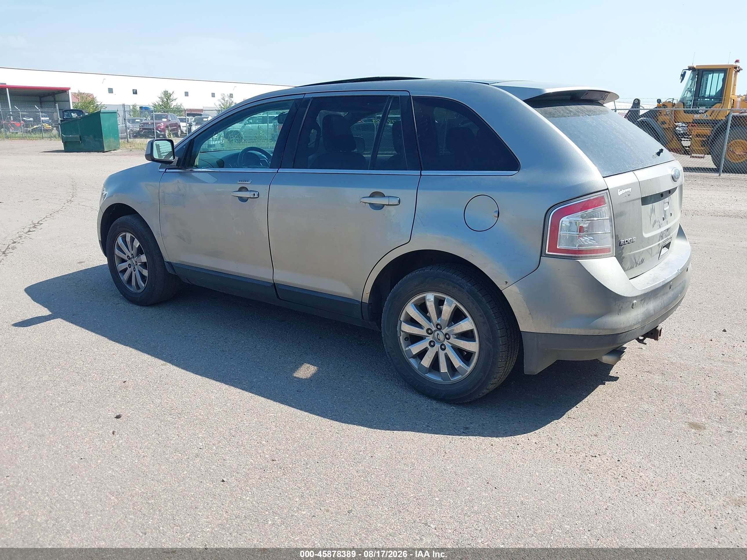 2008 Ford Edge Limited Gray vin: 2FMDK49C08BA02871