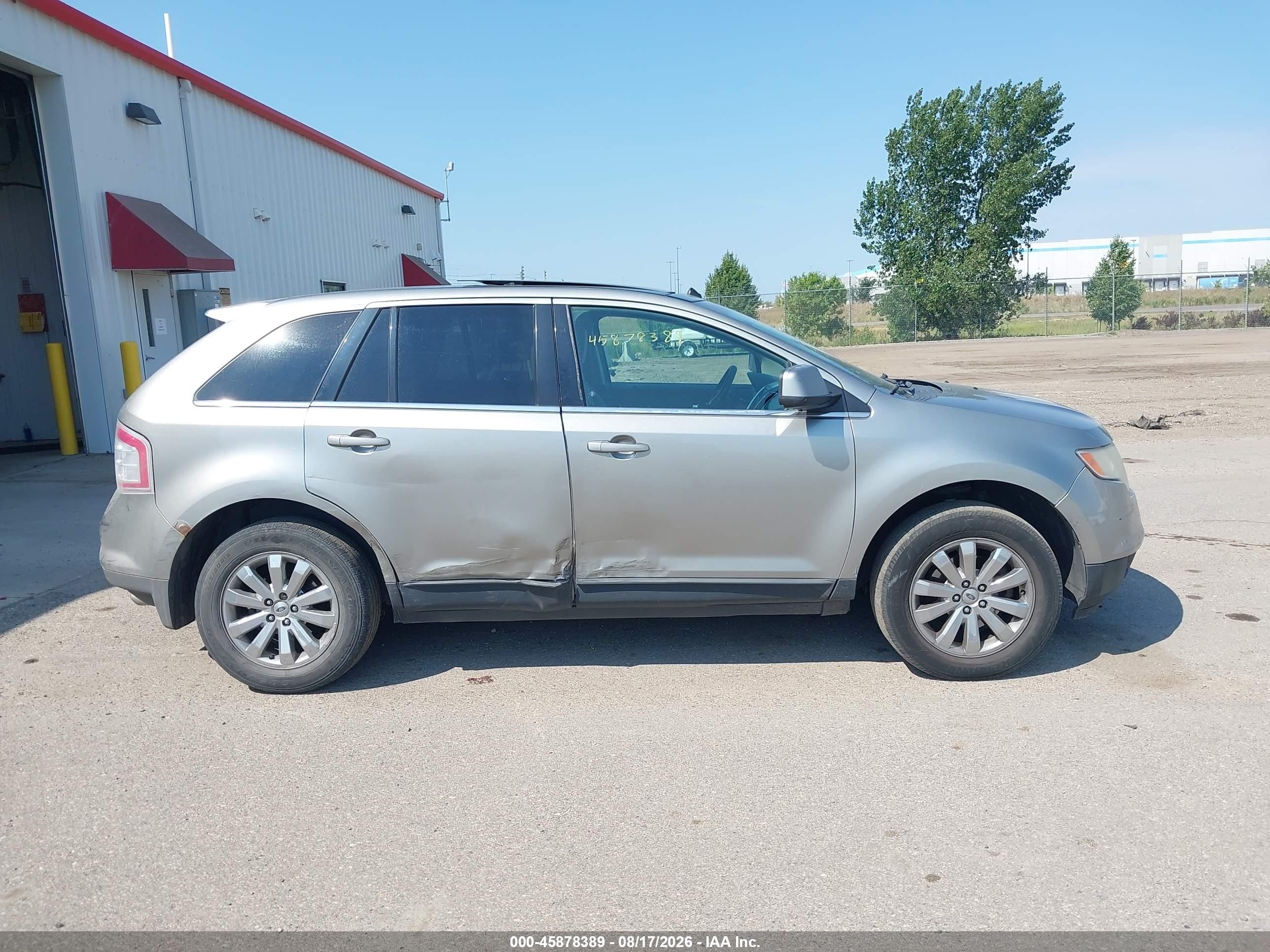 2008 Ford Edge Limited Gray vin: 2FMDK49C08BA02871