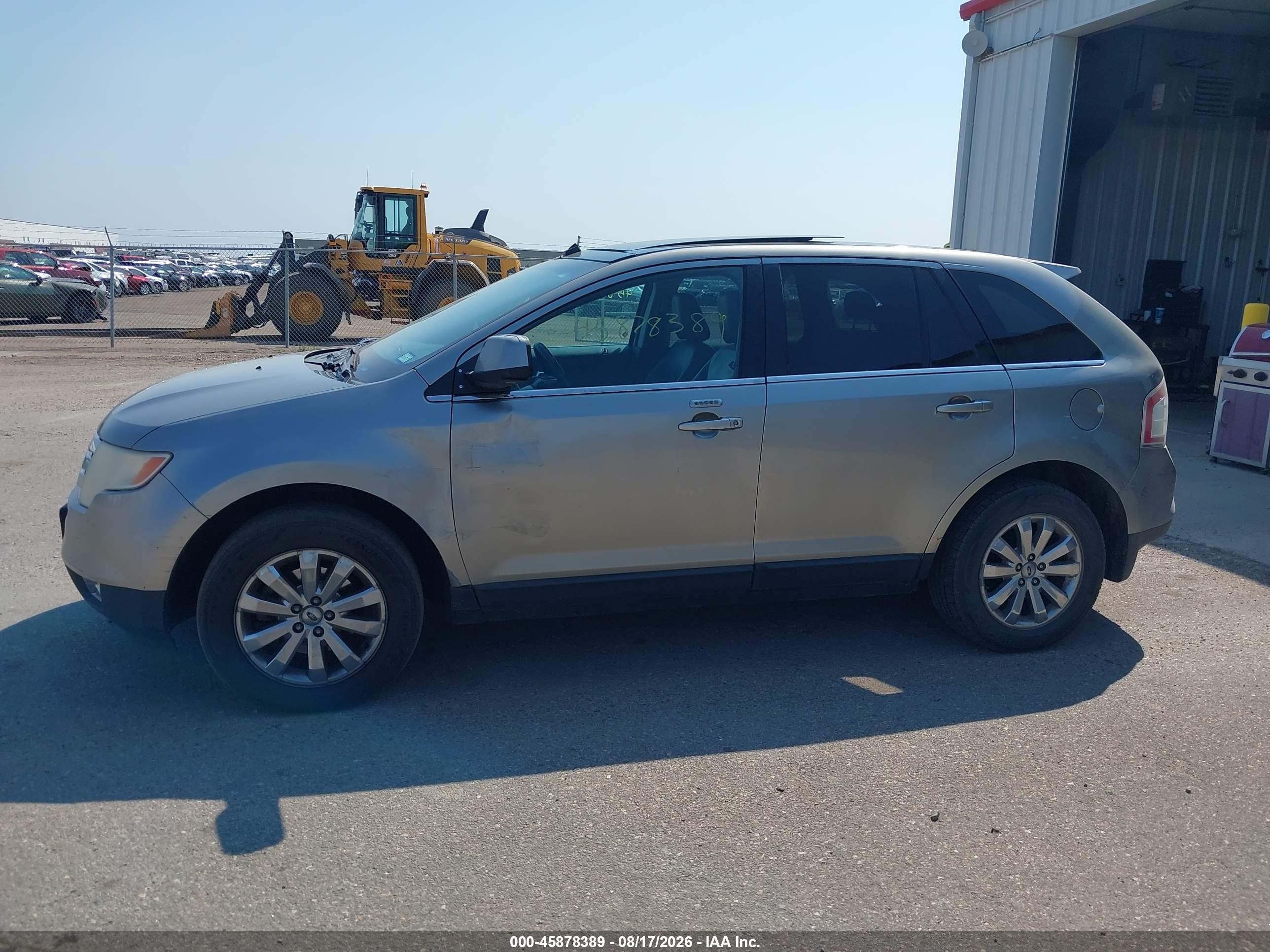 2008 Ford Edge Limited Gray vin: 2FMDK49C08BA02871