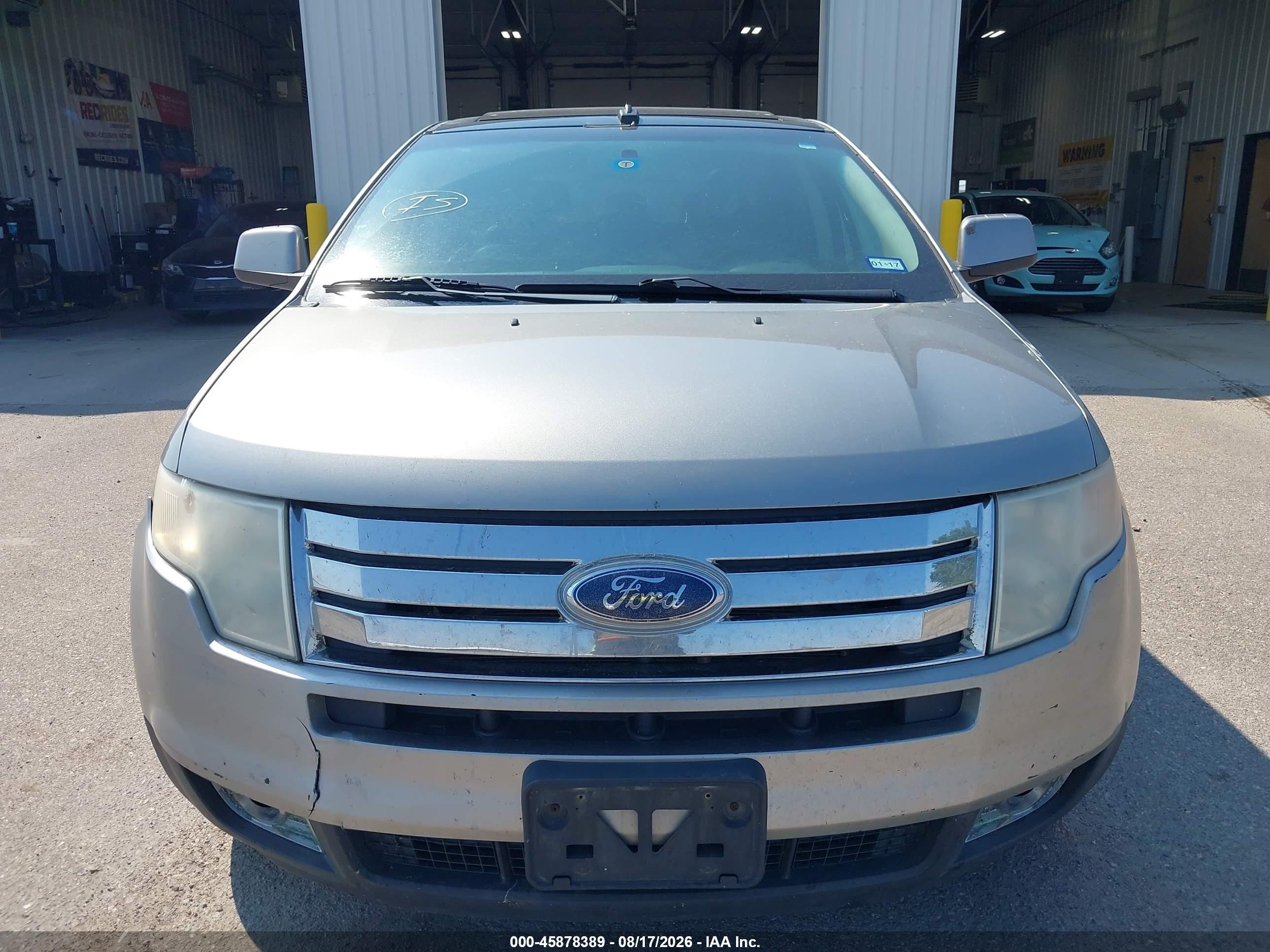 2008 Ford Edge Limited Gray vin: 2FMDK49C08BA02871