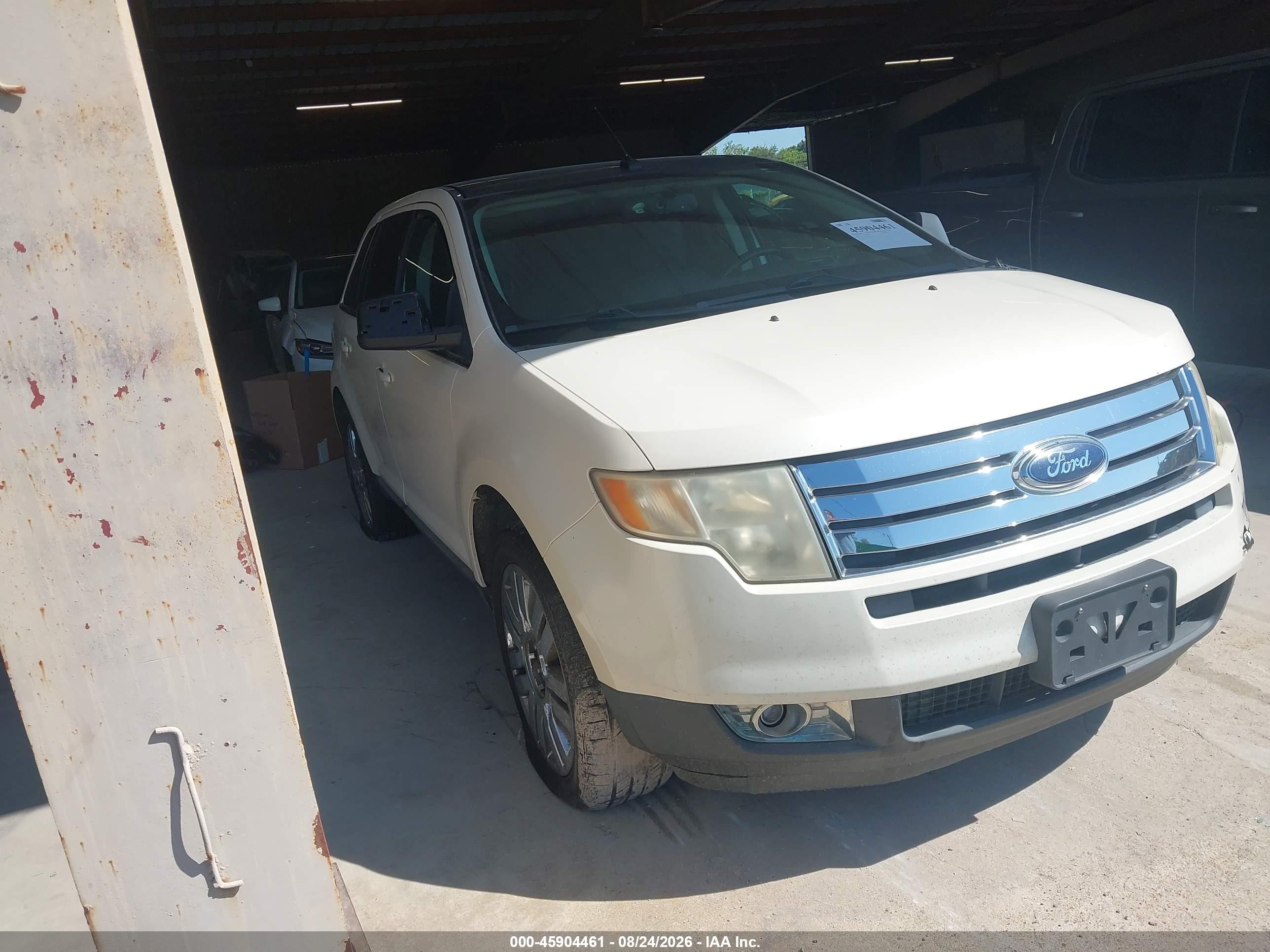2008 Ford Edge Limited Белый vin: 2FMDK49C08BA16110