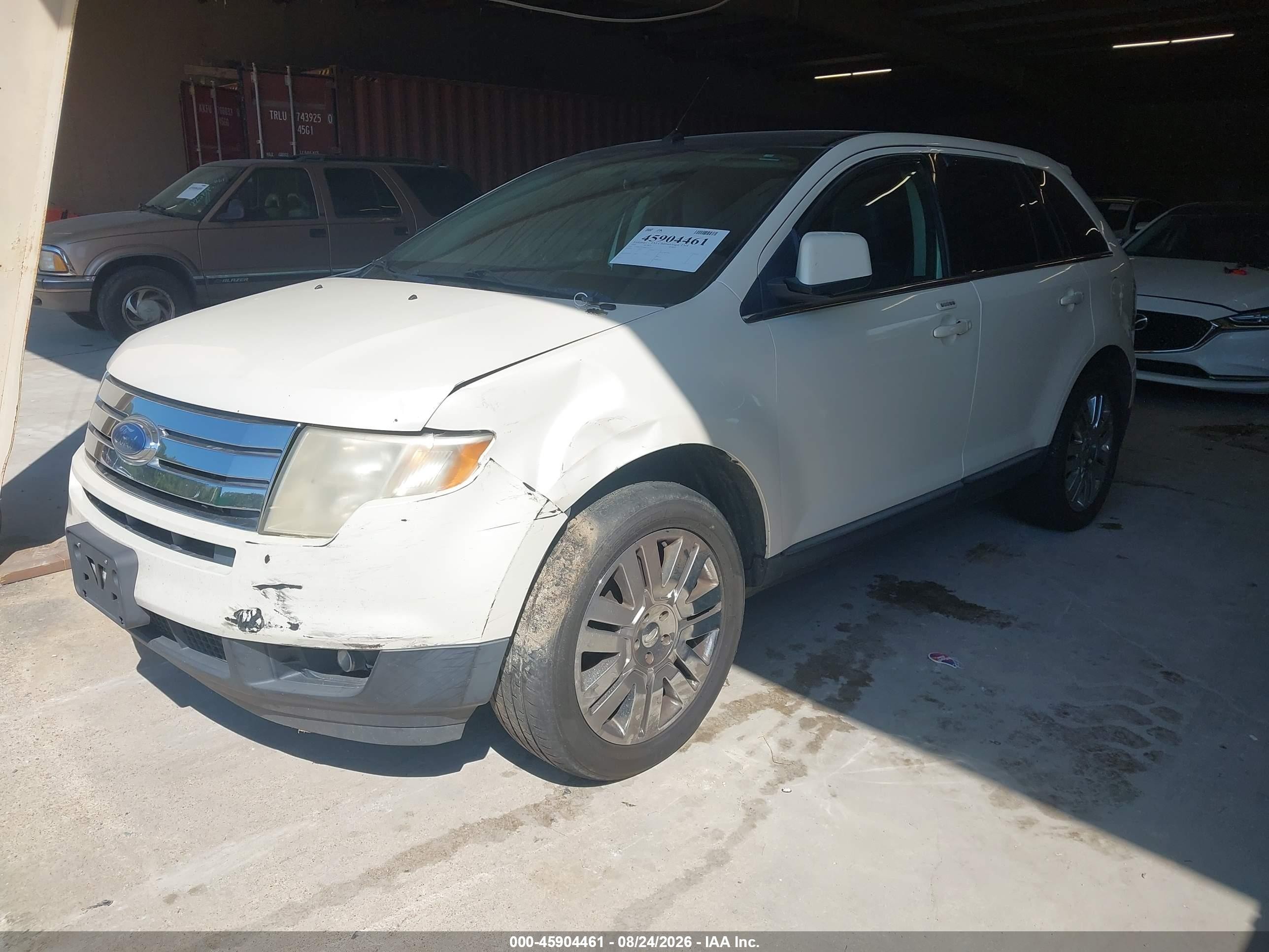 2008 Ford Edge Limited Белый vin: 2FMDK49C08BA16110