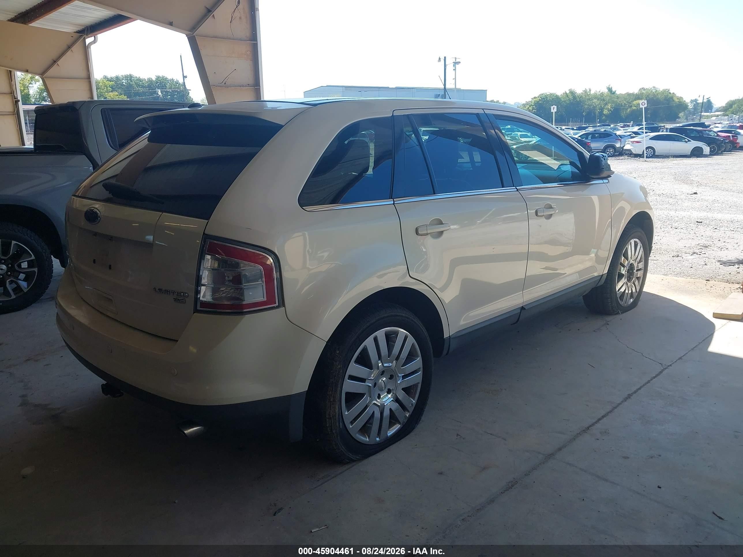 2008 Ford Edge Limited Белый vin: 2FMDK49C08BA16110