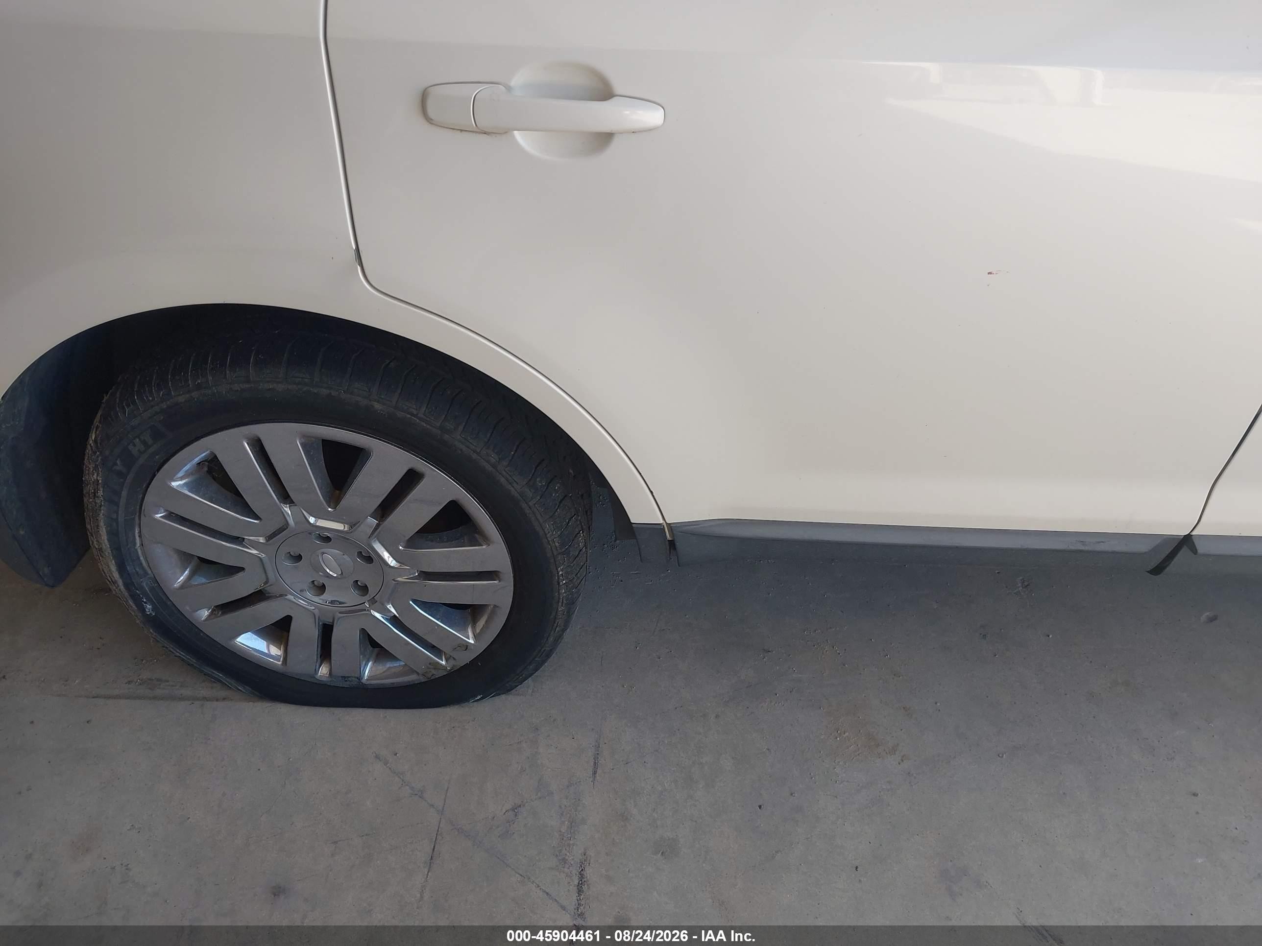2008 Ford Edge Limited Белый vin: 2FMDK49C08BA16110
