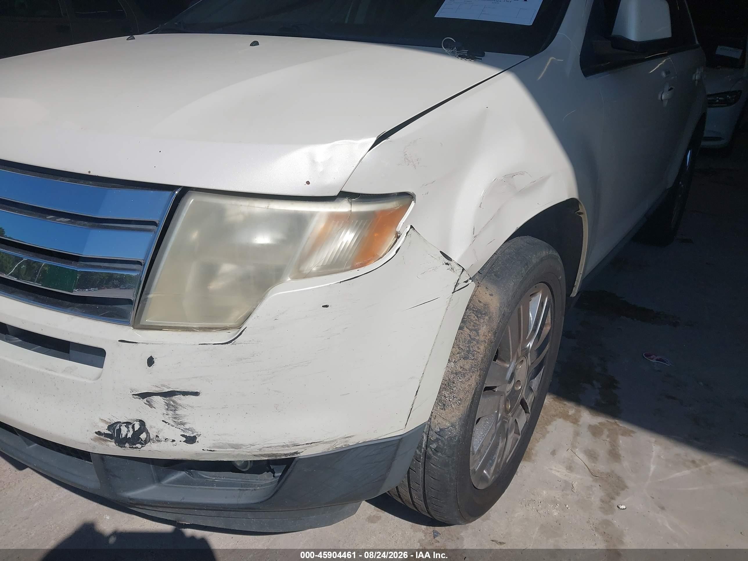 2008 Ford Edge Limited Белый vin: 2FMDK49C08BA16110