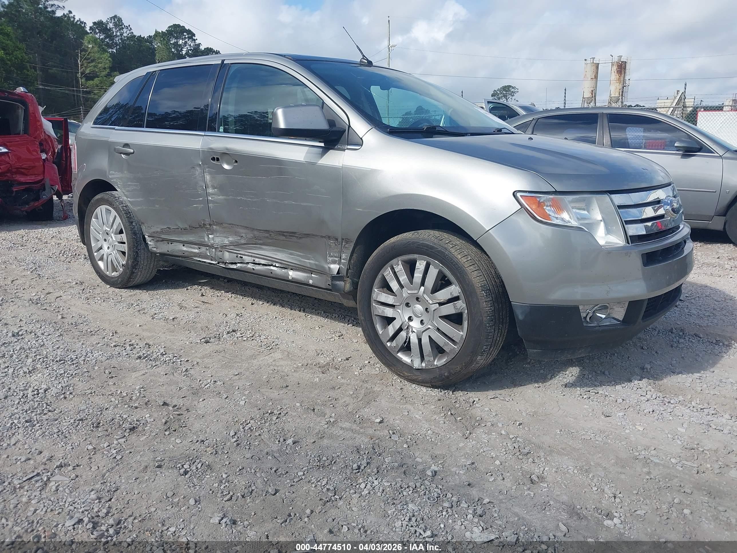 2008 Ford Edge Limited Silver vin: 2FMDK49C08BA35031