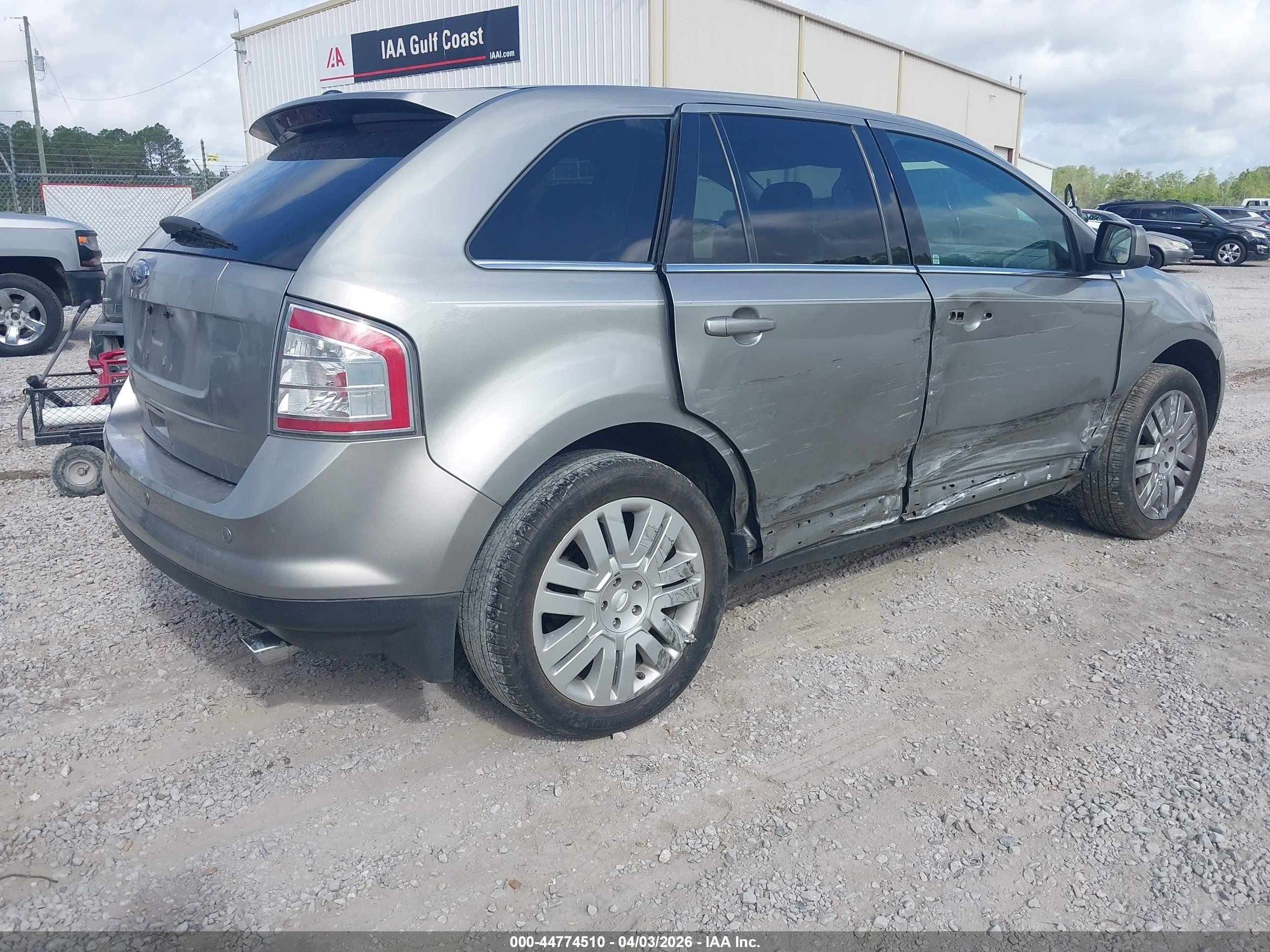 2008 Ford Edge Limited Silver vin: 2FMDK49C08BA35031