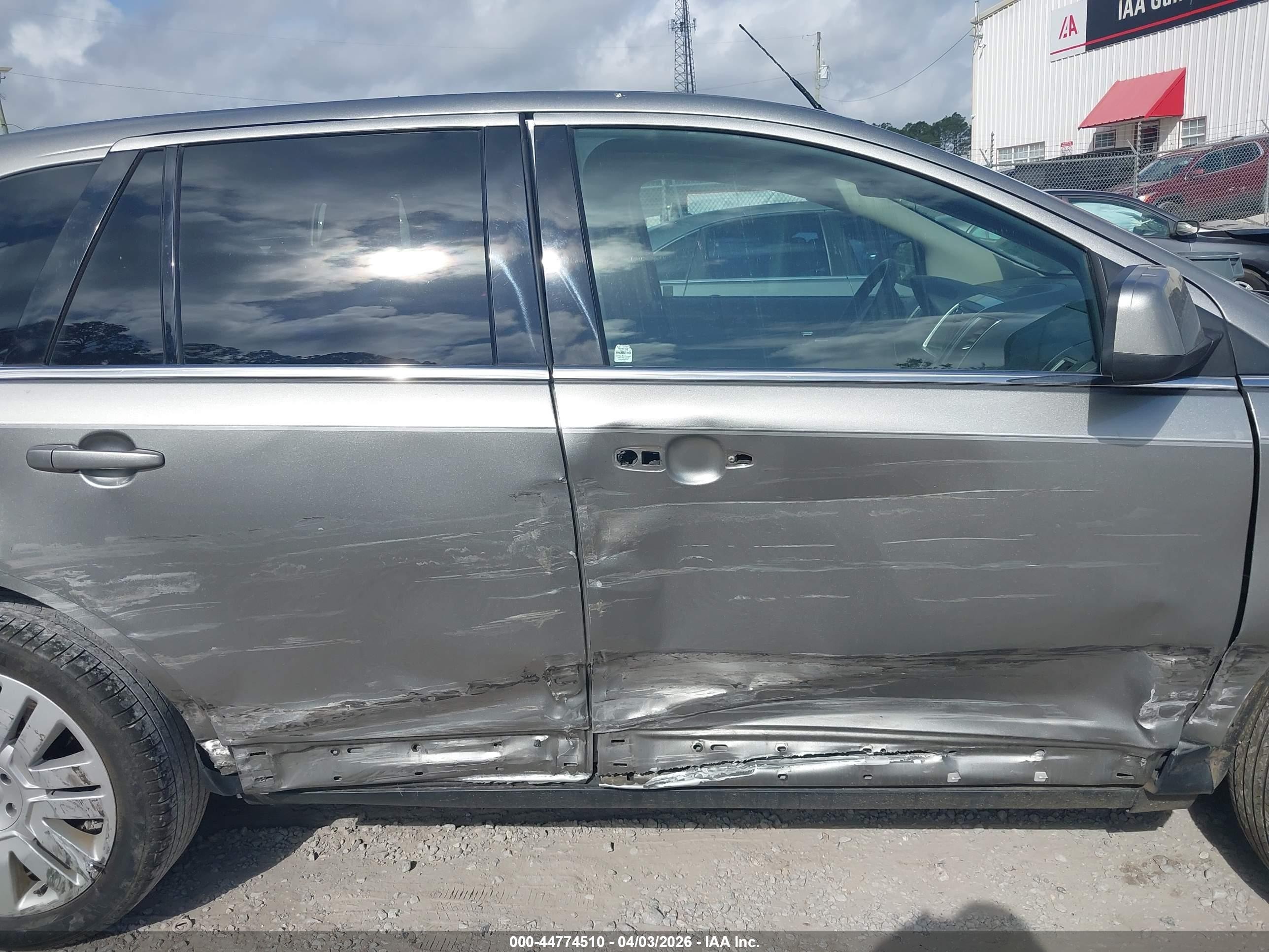 2008 Ford Edge Limited Silver vin: 2FMDK49C08BA35031