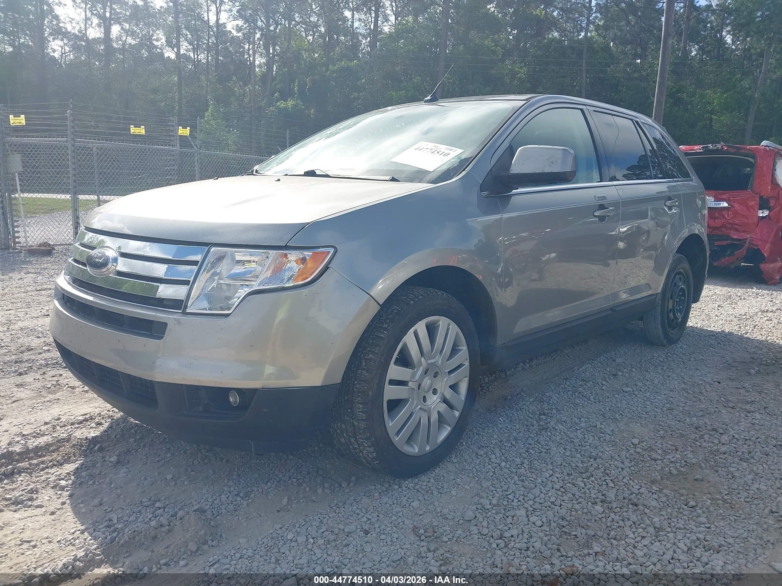 2008 Ford Edge Limited Silver vin: 2FMDK49C08BA35031