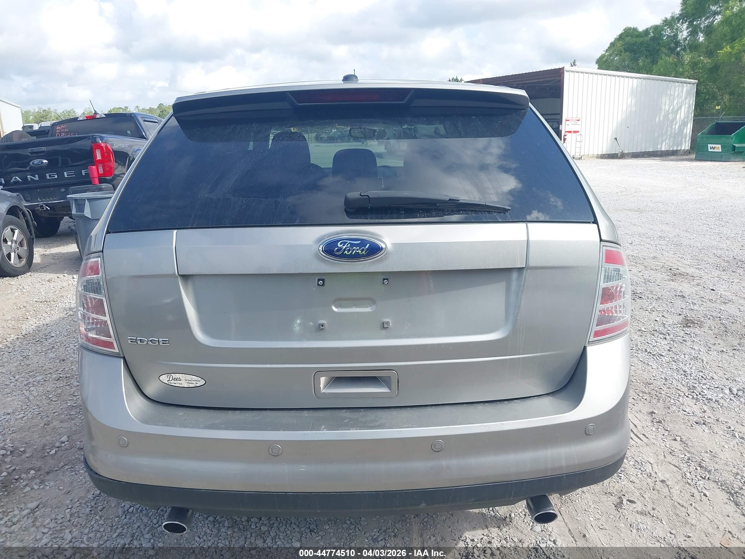 2008 Ford Edge Limited Silver vin: 2FMDK49C08BA35031
