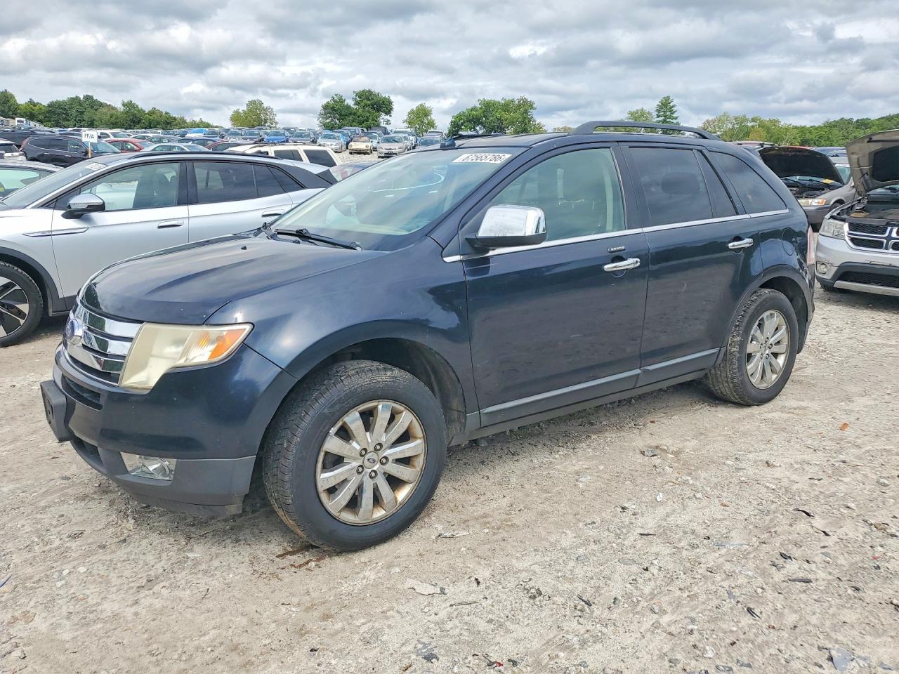 2008 Ford Edge Limited Синий vin: 2FMDK49C08BA66621