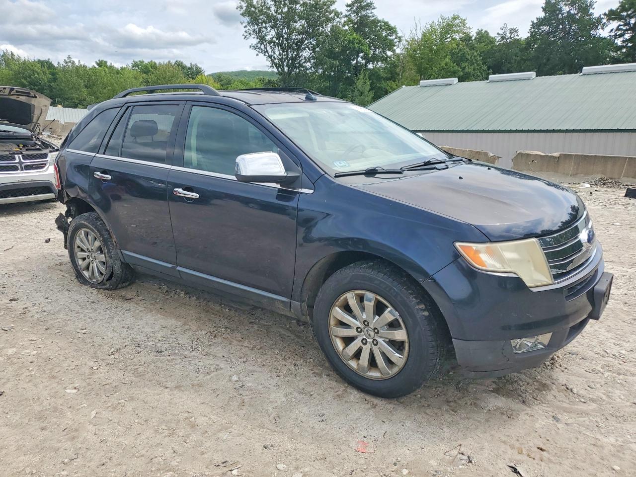 2008 Ford Edge Limited Синий vin: 2FMDK49C08BA66621