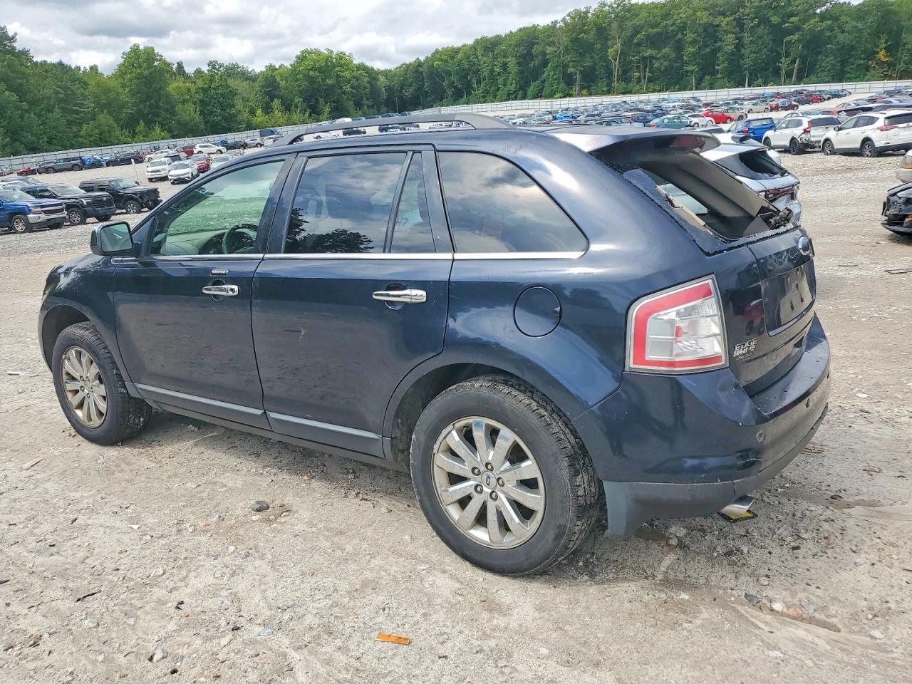 2008 Ford Edge Limited Синий vin: 2FMDK49C08BA66621