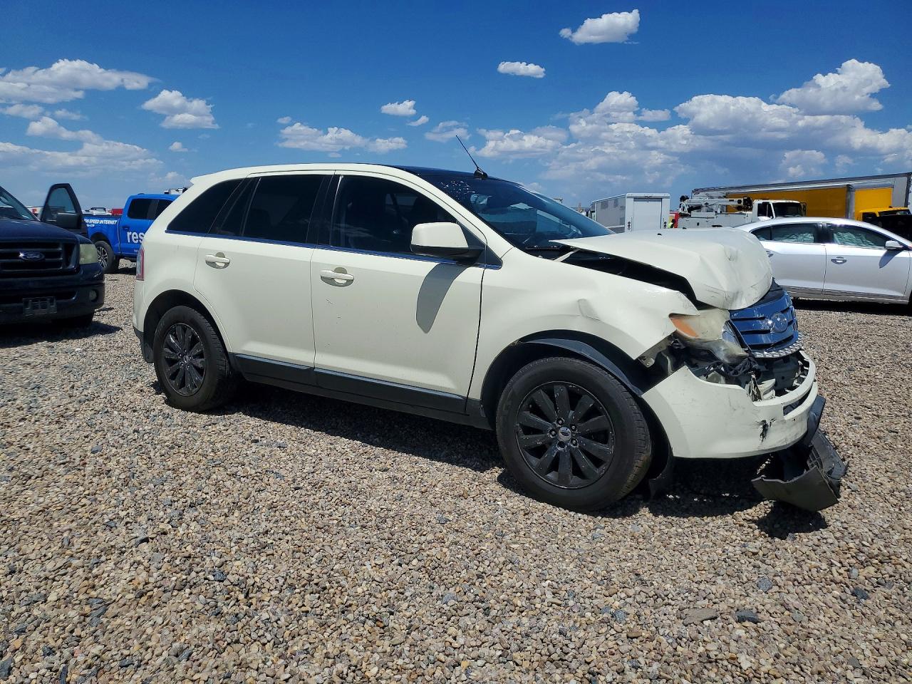 2008 Ford Edge Limited Tan vin: 2FMDK49C08BA97772