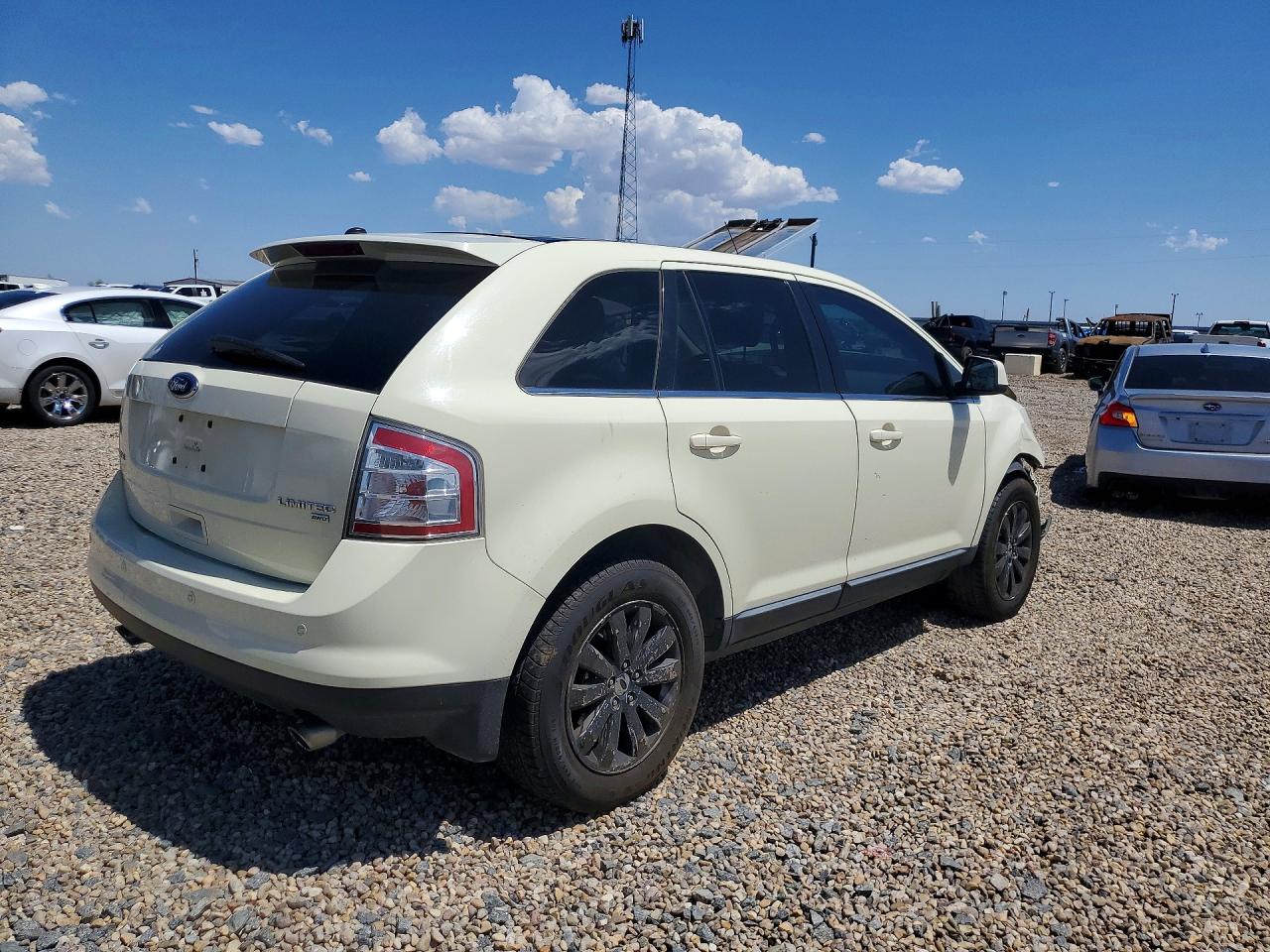 2008 Ford Edge Limited Tan vin: 2FMDK49C08BA97772