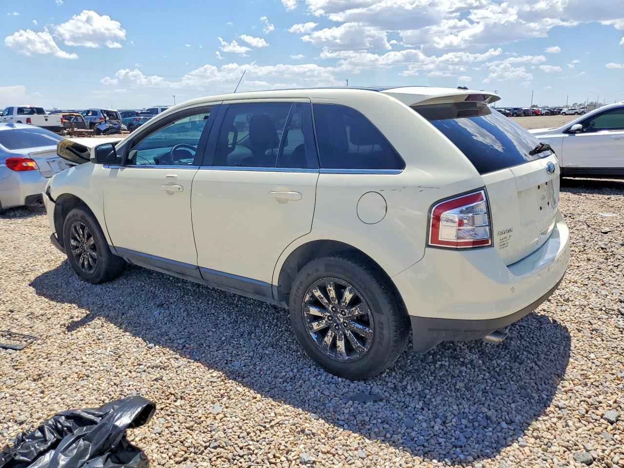 2008 Ford Edge Limited Tan vin: 2FMDK49C08BA97772
