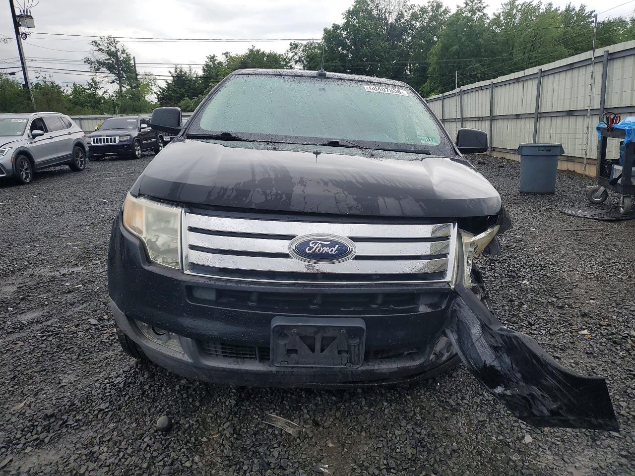 2008 Ford Edge Limited Black vin: 2FMDK49C08BB44590