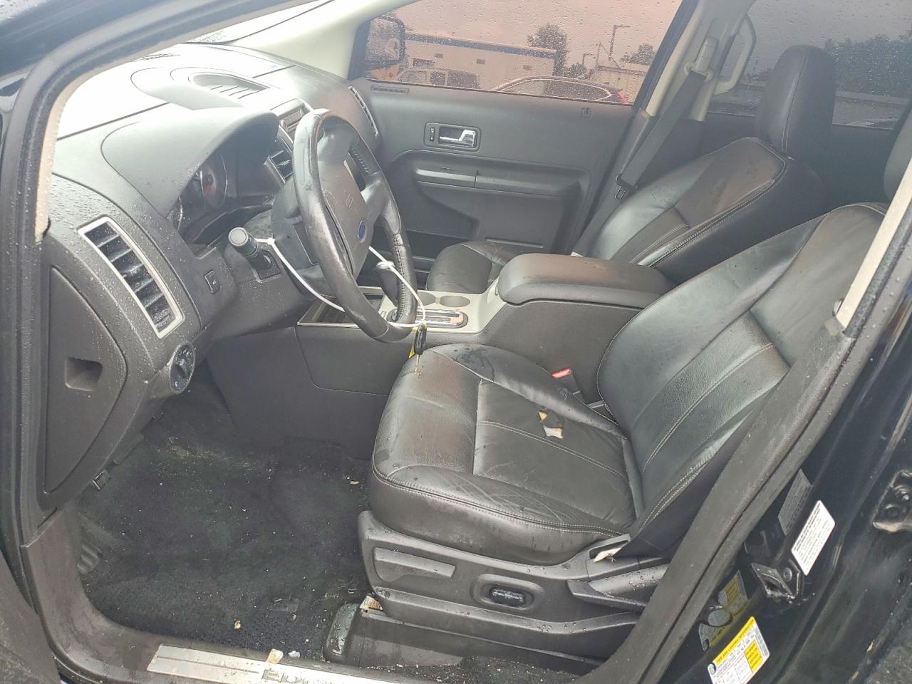 2008 Ford Edge Limited Black vin: 2FMDK49C08BB44590