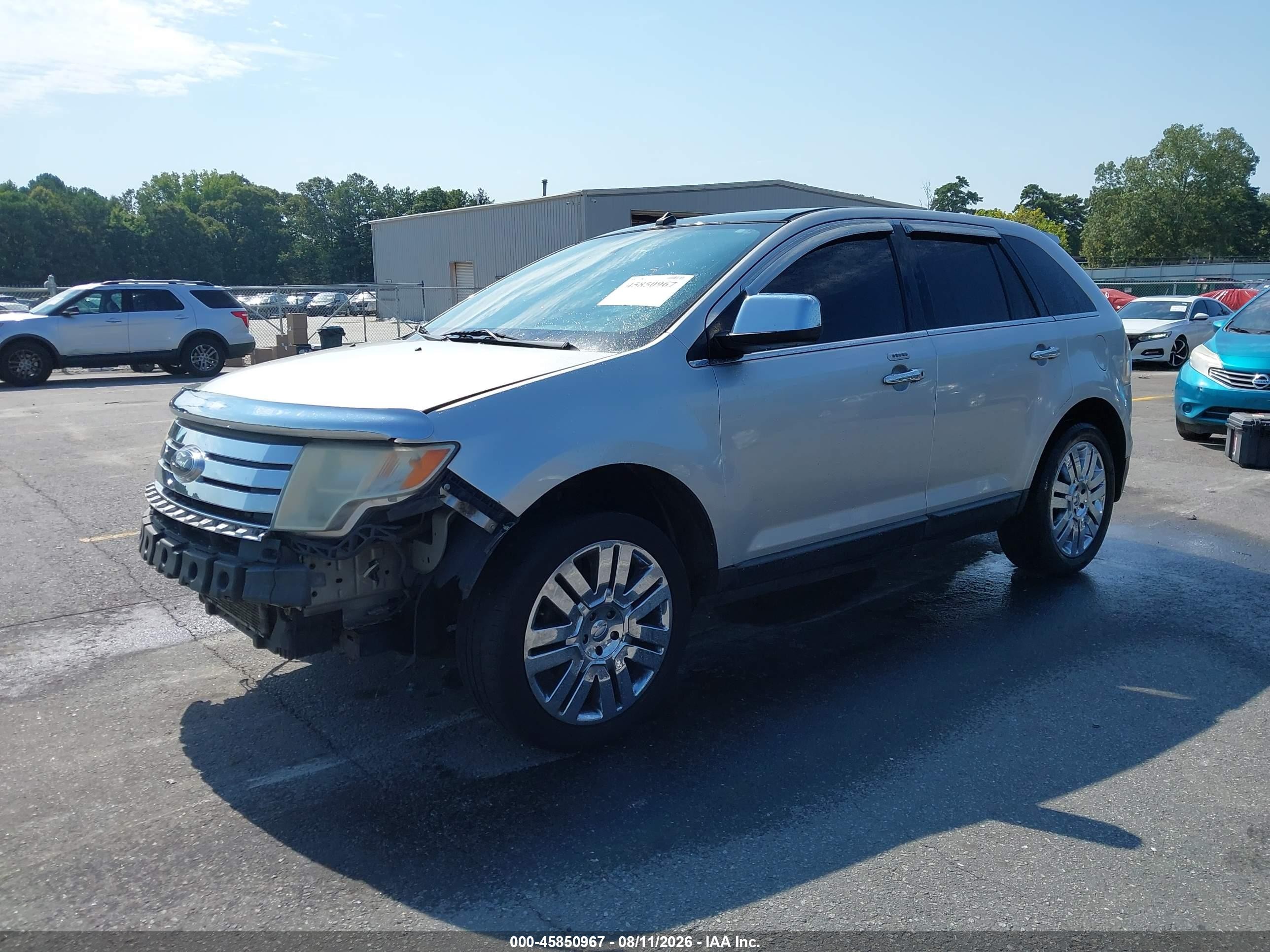 2009 Ford Edge Limited Silver vin: 2FMDK49C09BA32955