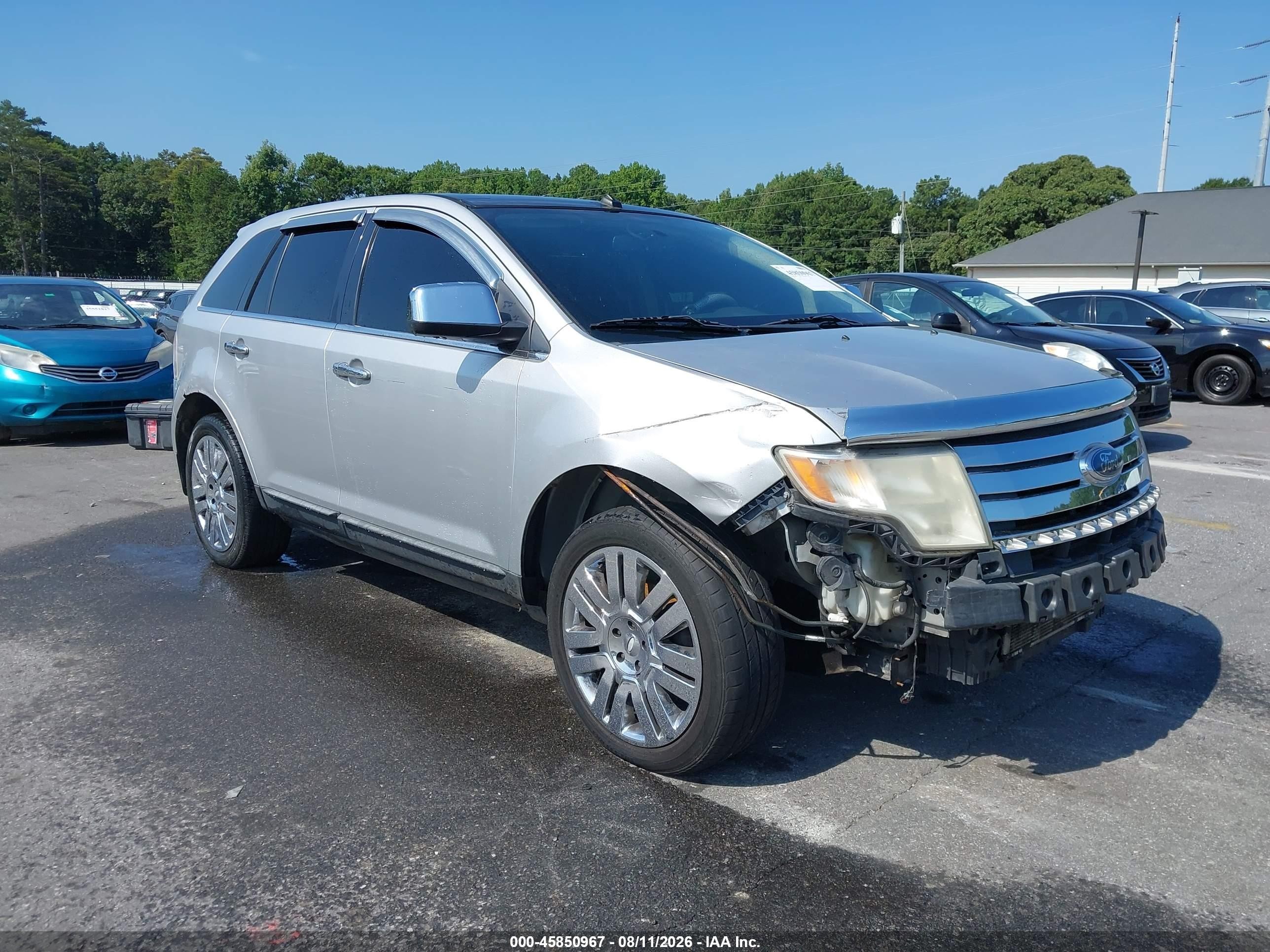 2009 Ford Edge Limited Silver vin: 2FMDK49C09BA32955