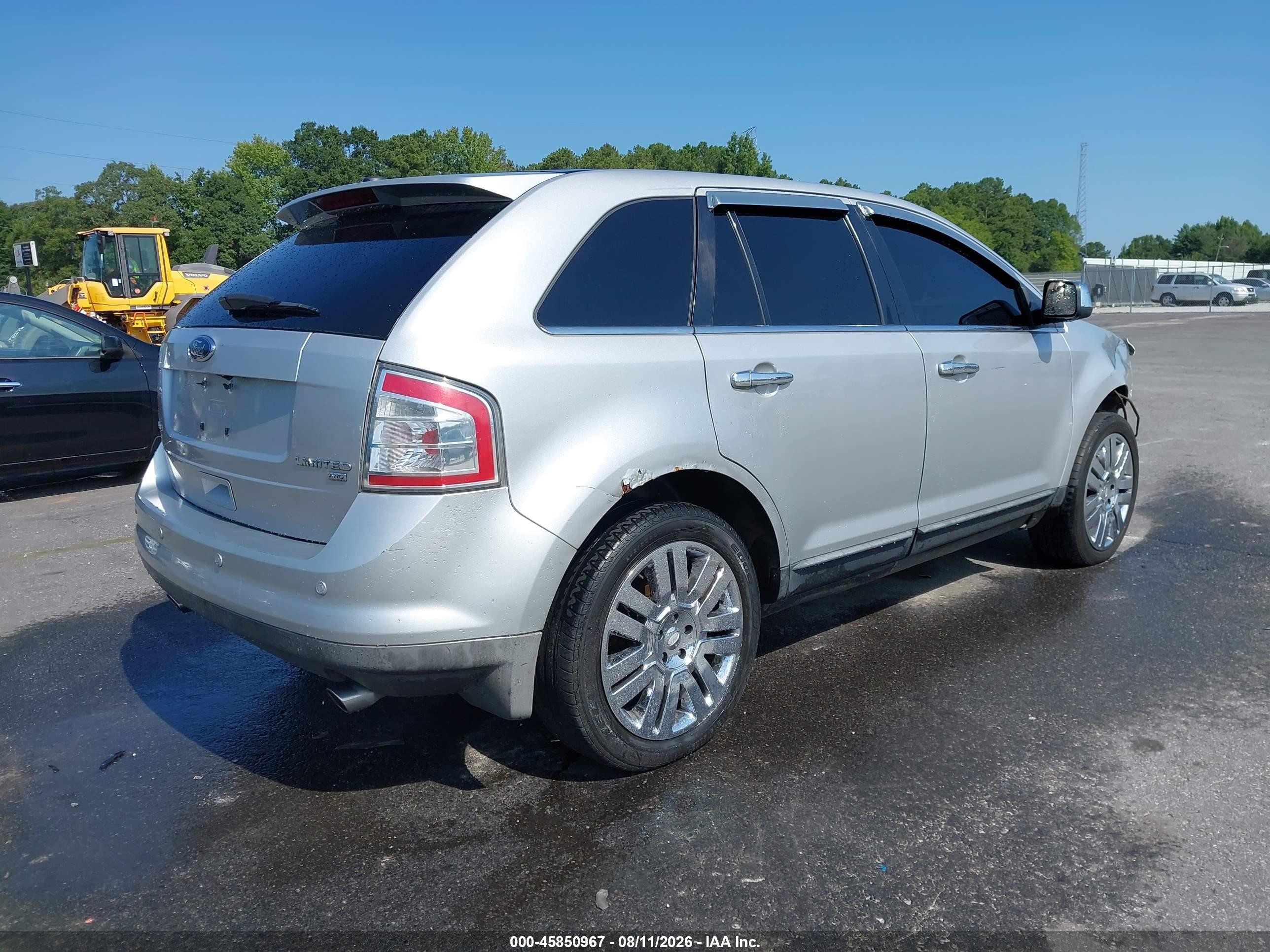 2009 Ford Edge Limited Silver vin: 2FMDK49C09BA32955