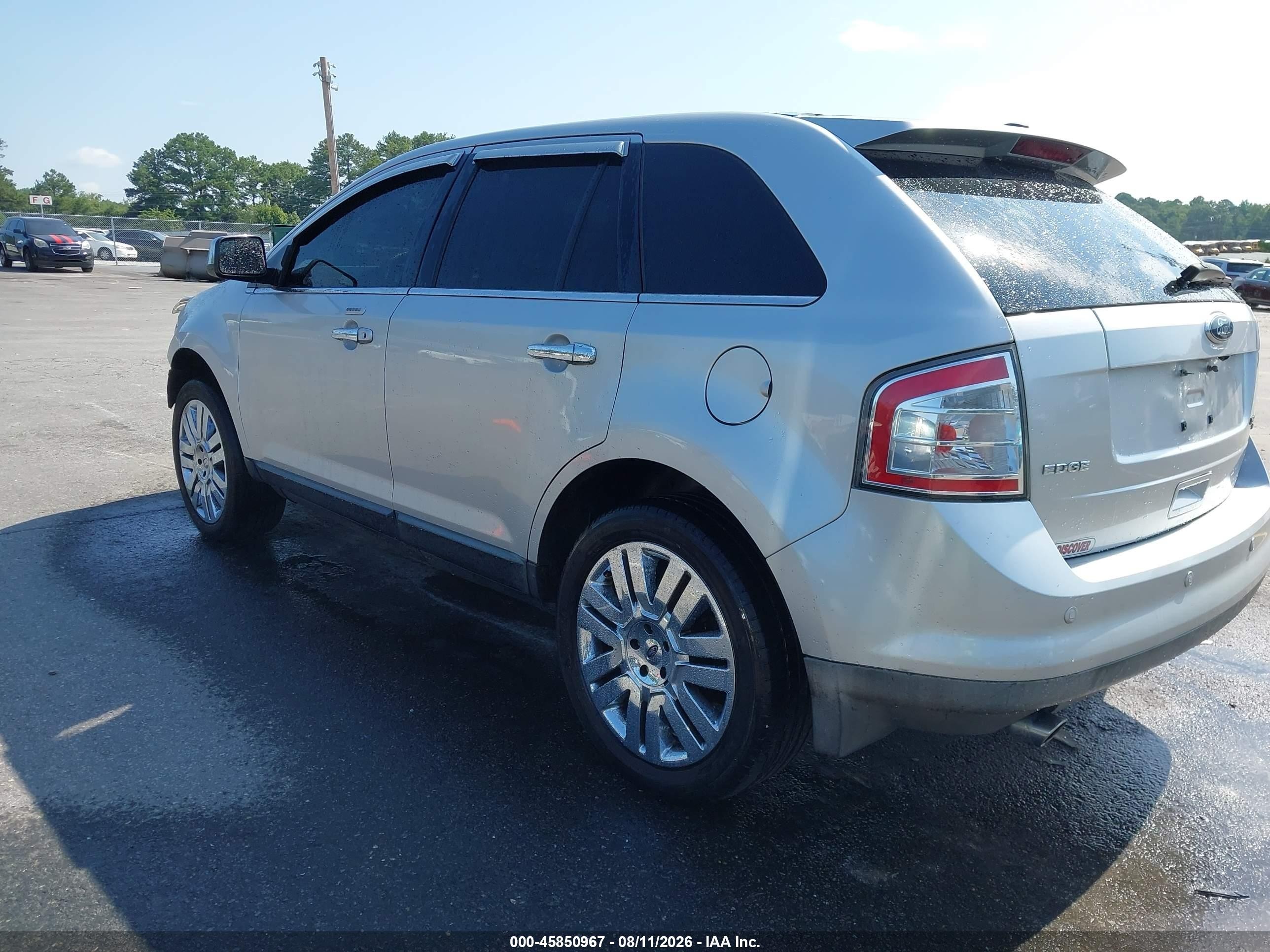 2009 Ford Edge Limited Silver vin: 2FMDK49C09BA32955