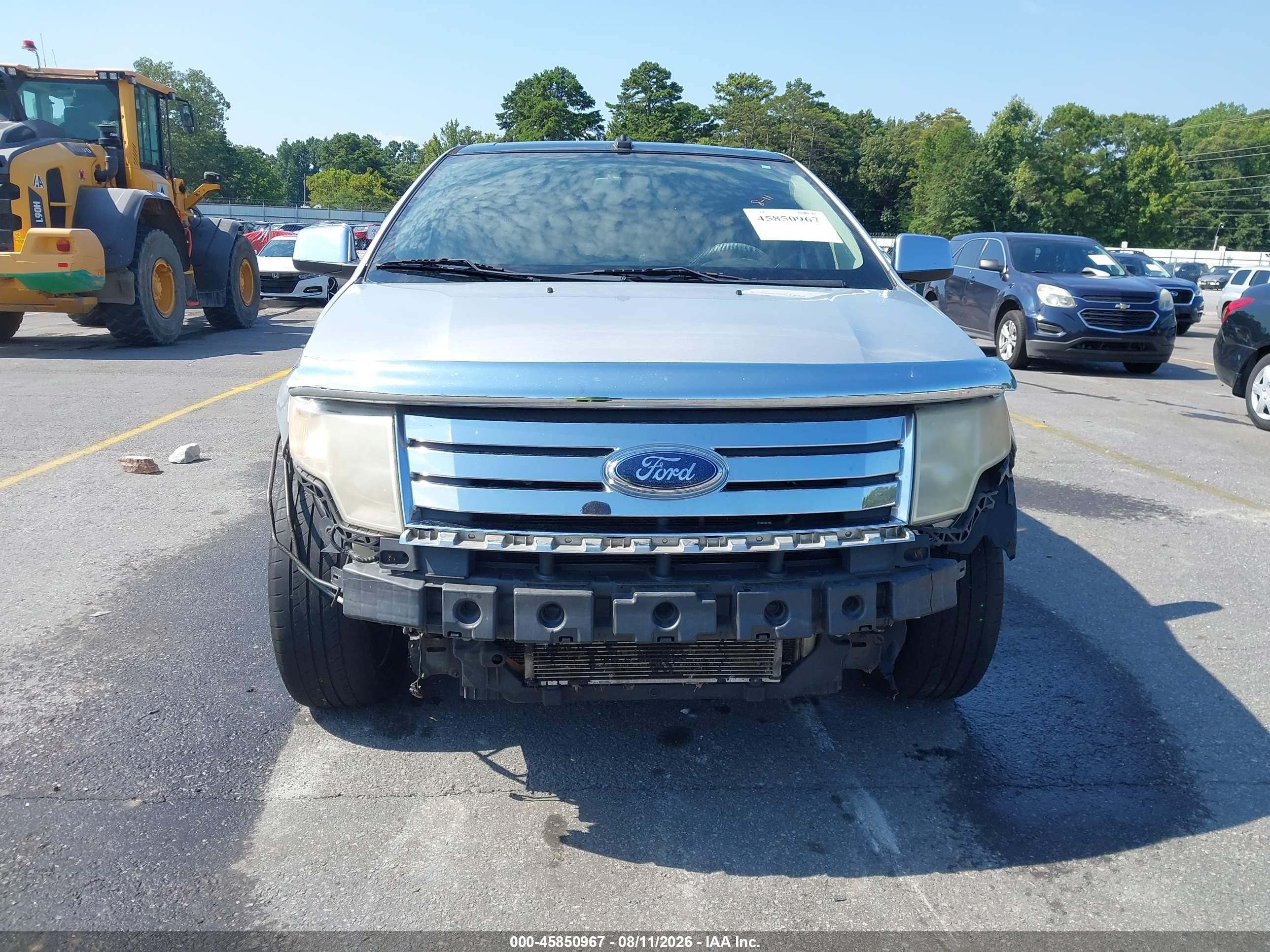 2009 Ford Edge Limited Silver vin: 2FMDK49C09BA32955