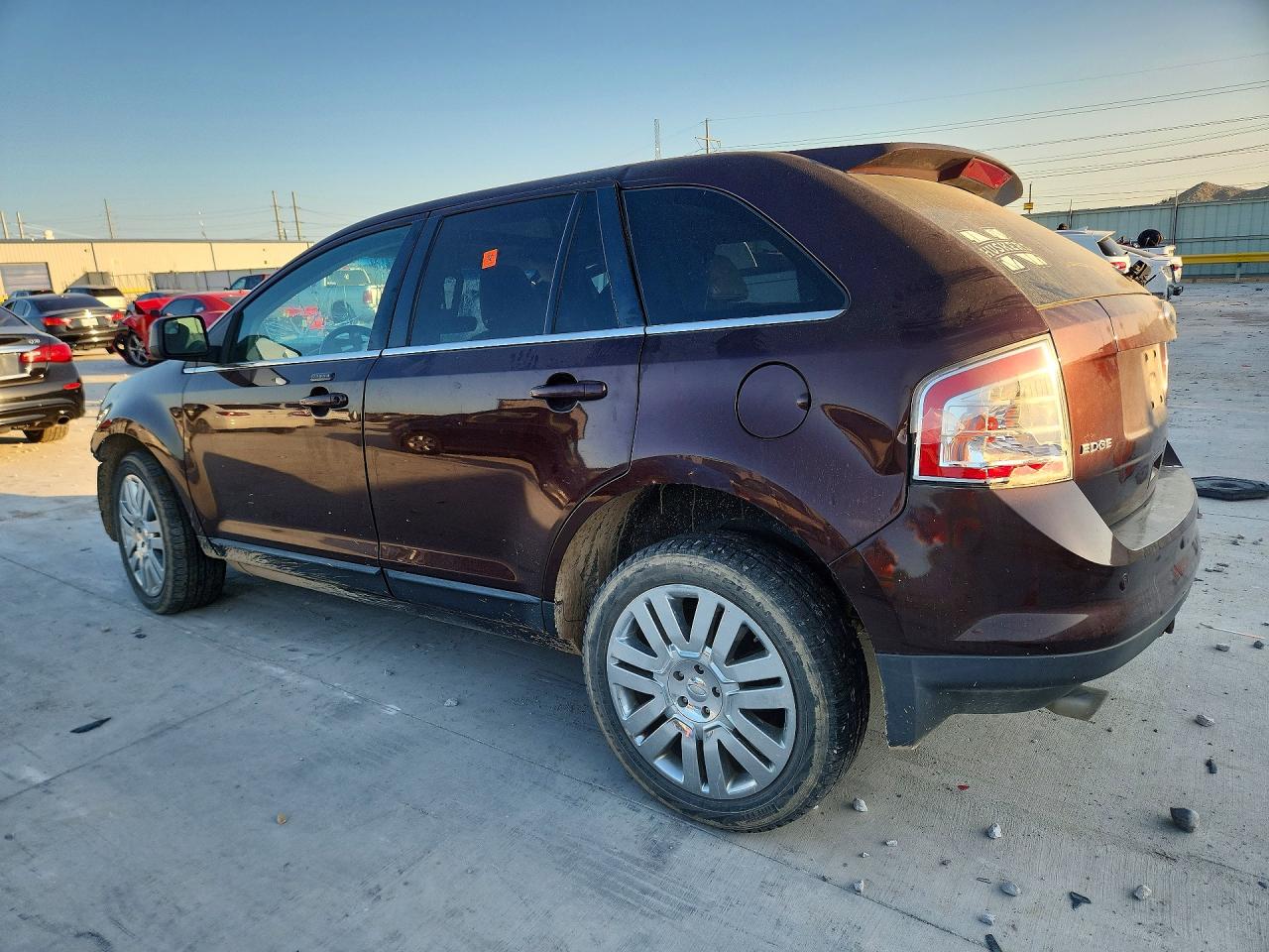2009 Ford Edge Limited Burgundy vin: 2FMDK49C09BA59816