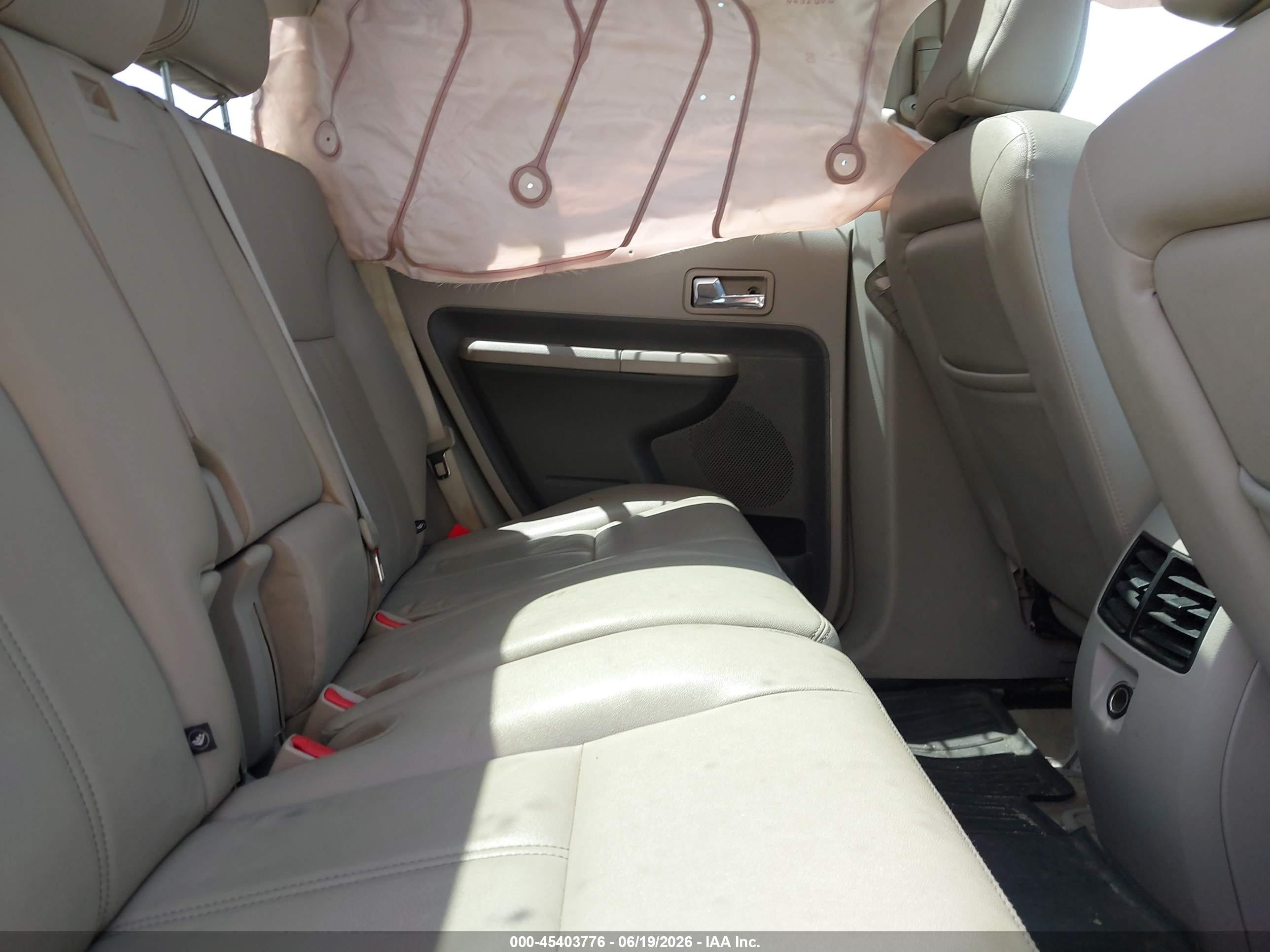 2007 Ford Edge Sel Plus Gray vin: 2FMDK49C17BA63631