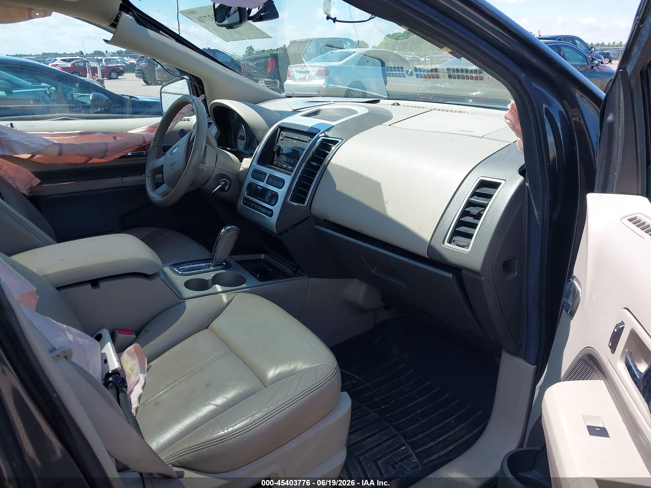 2007 Ford Edge Sel Plus Gray vin: 2FMDK49C17BA63631