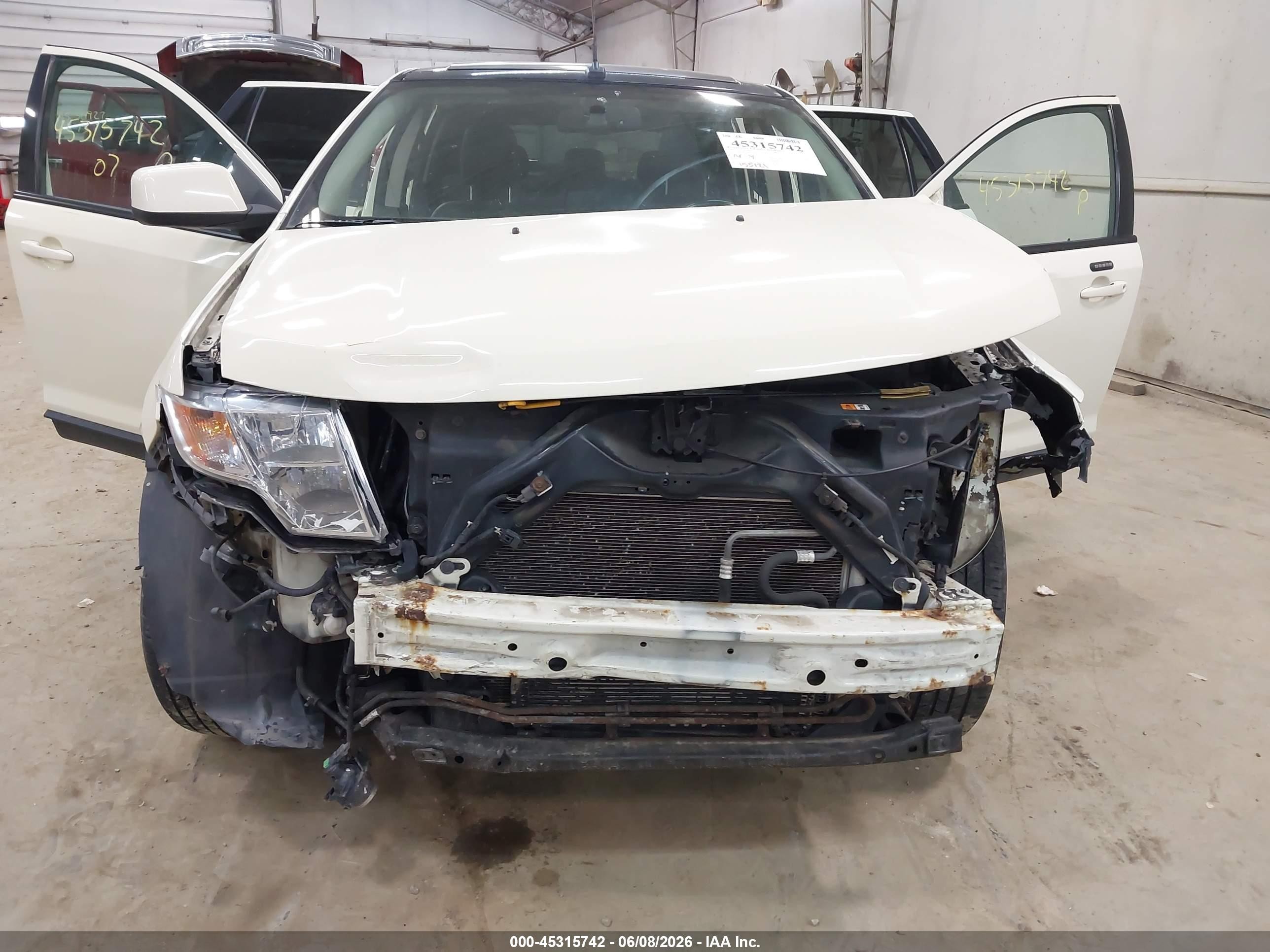 2007 Ford Edge Sel Plus Cream vin: 2FMDK49C17BA74080