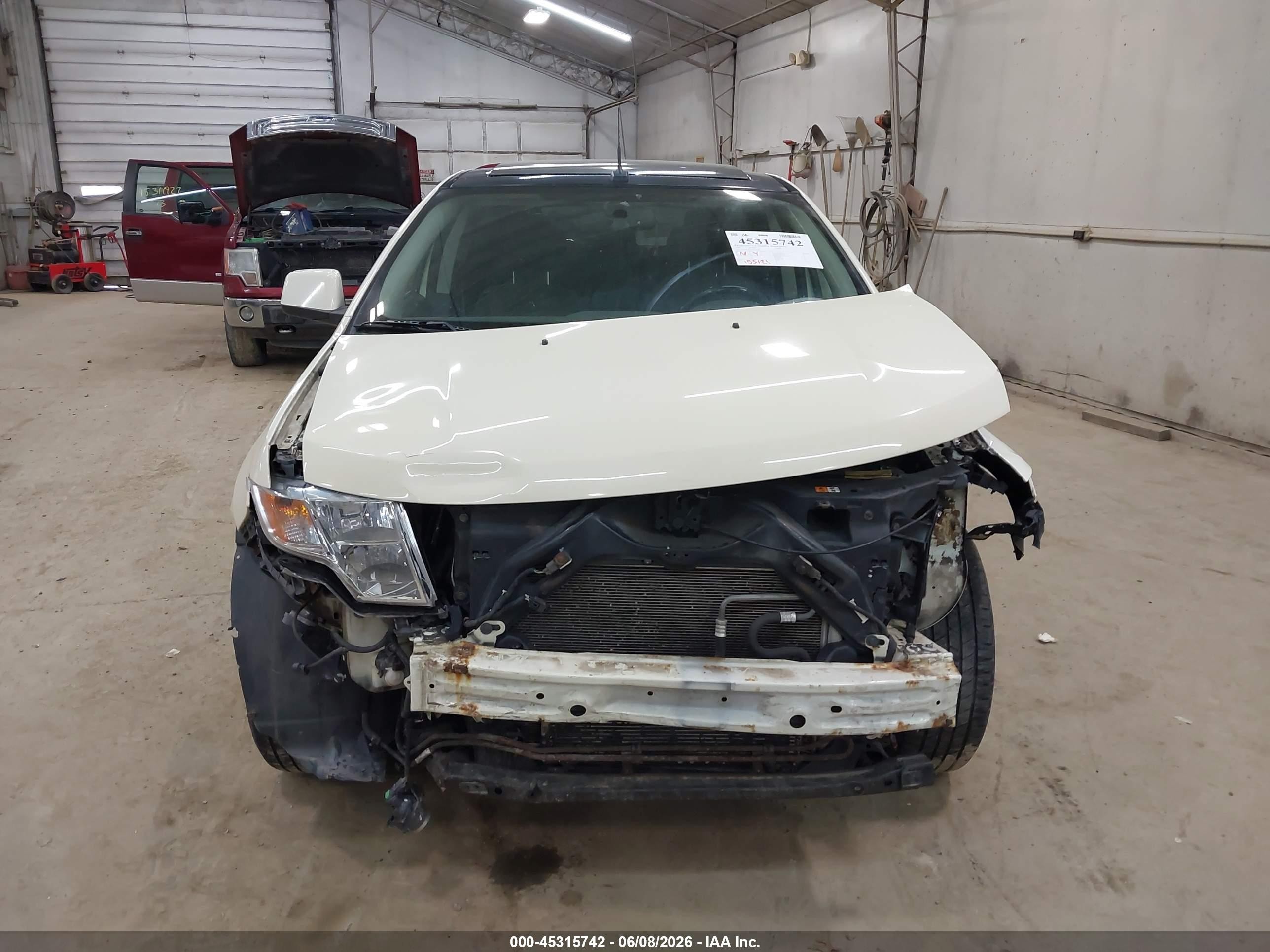 2007 Ford Edge Sel Plus Cream vin: 2FMDK49C17BA74080