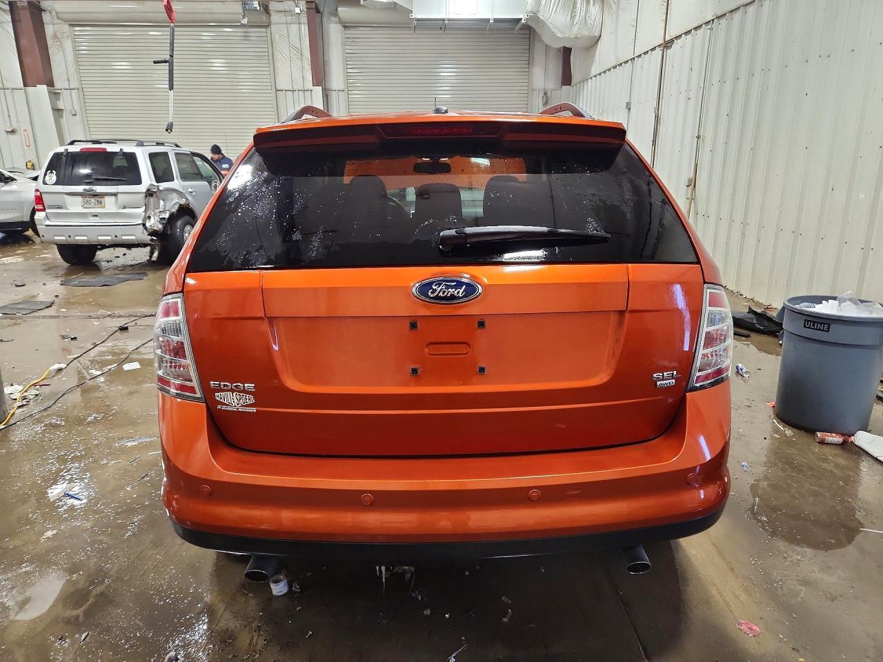 2007 Ford Edge Sel Plus Оранжевый vin: 2FMDK49C17BB59923