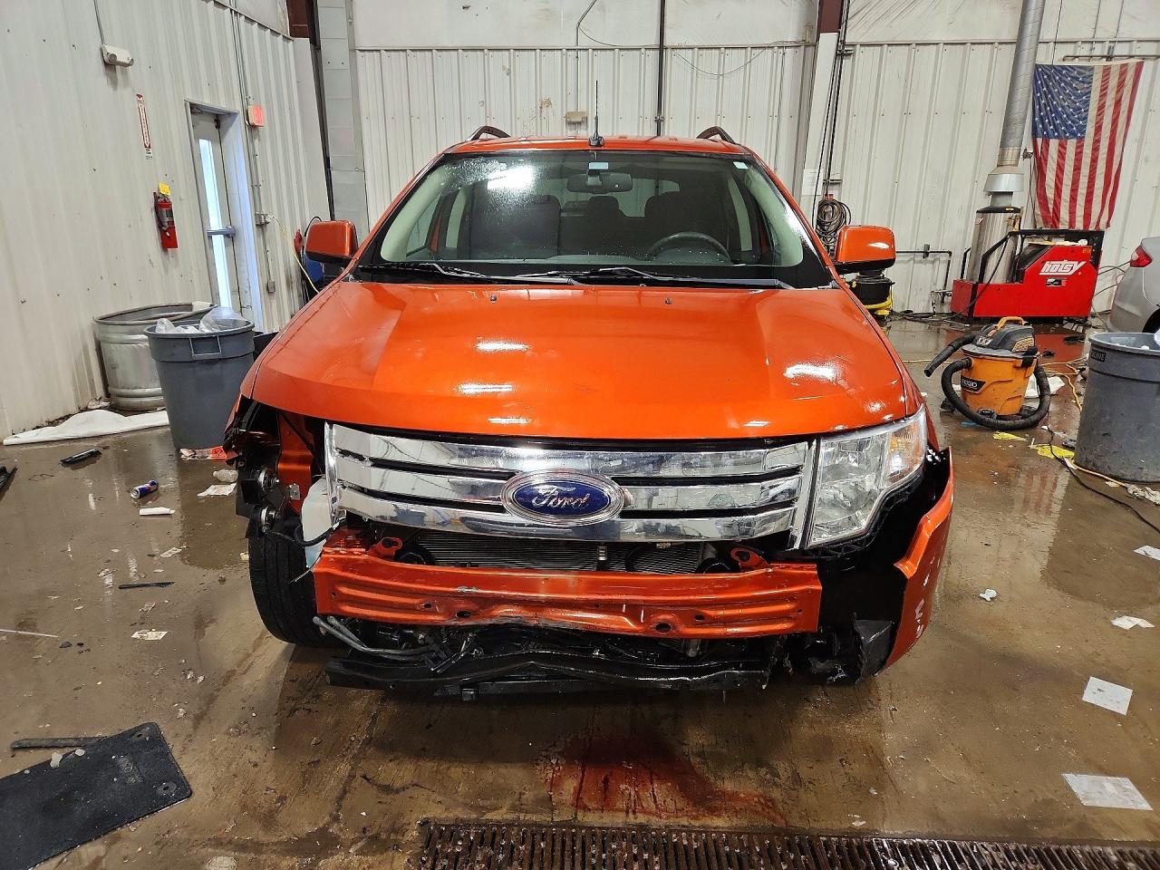2007 Ford Edge Sel Plus Оранжевый vin: 2FMDK49C17BB59923