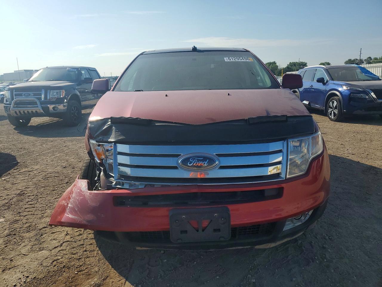 2008 Ford Edge Limited Red vin: 2FMDK49C18BA86635