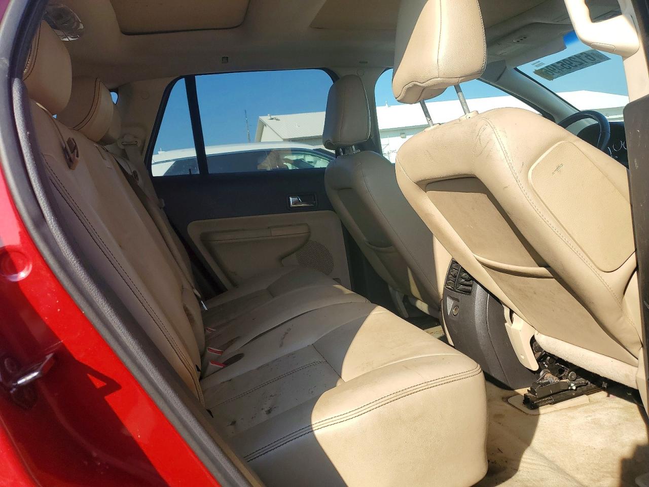 2008 Ford Edge Limited Red vin: 2FMDK49C18BA86635